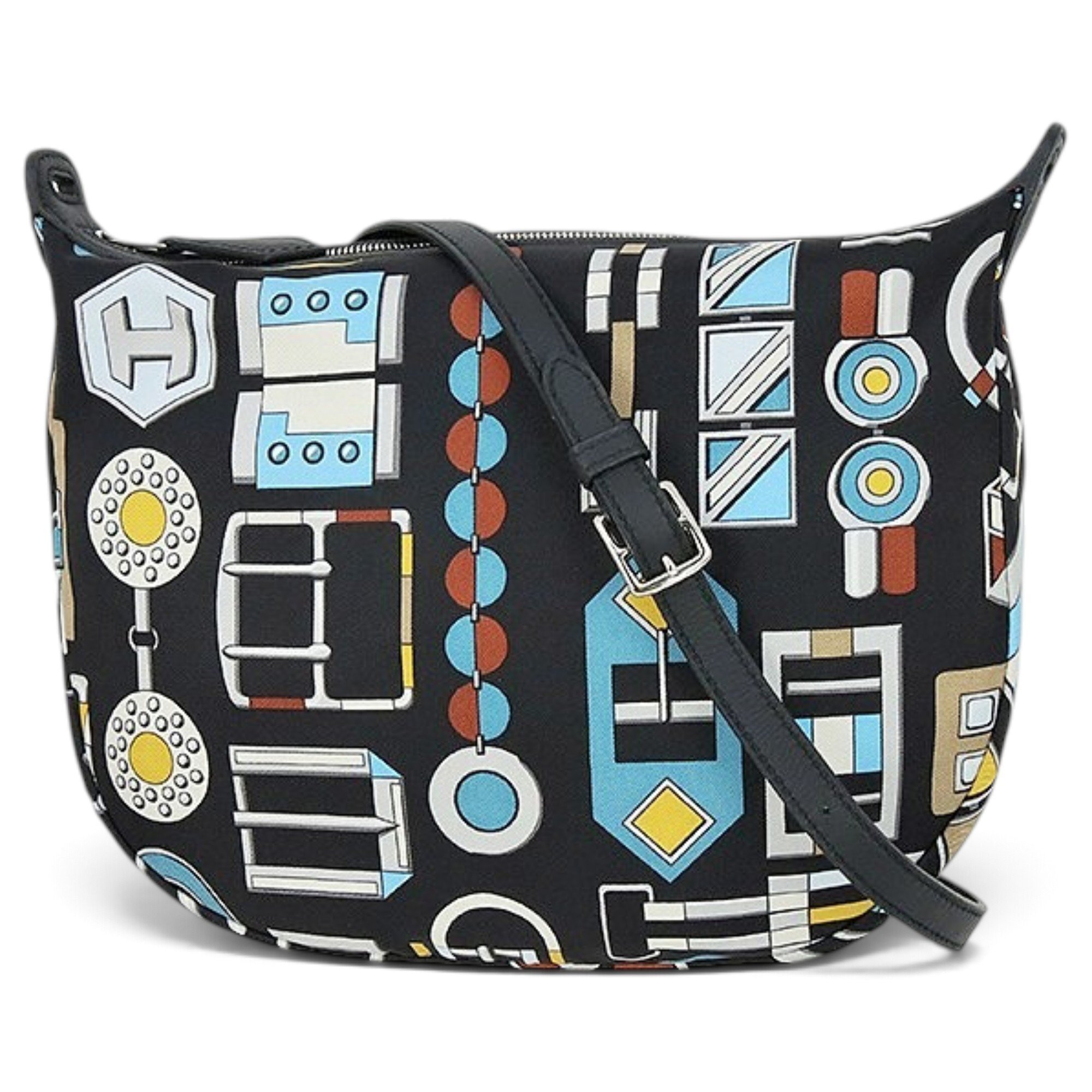 Silk crossbody bag