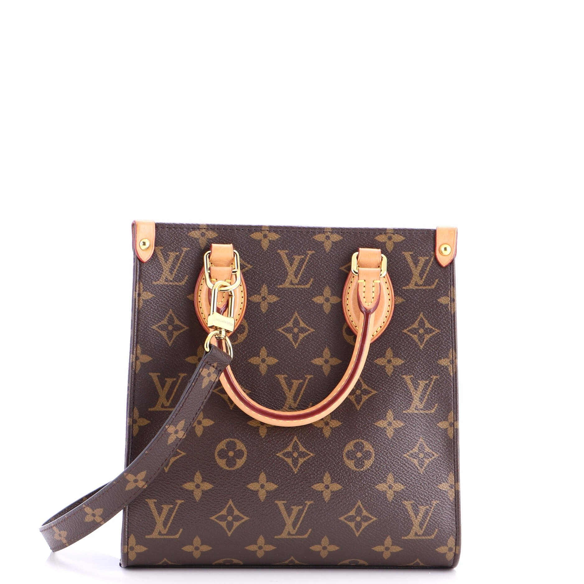 Sac Plat NM Bag Monogram Canvas BB