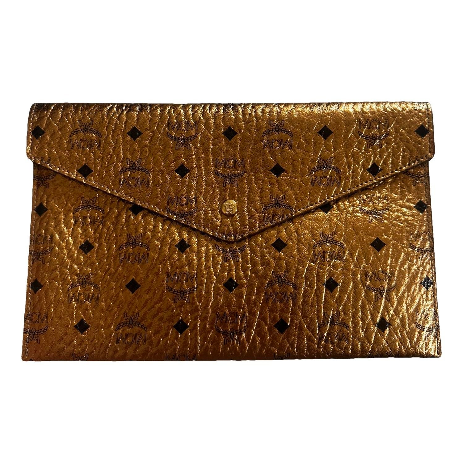 Millie leather clutch bag