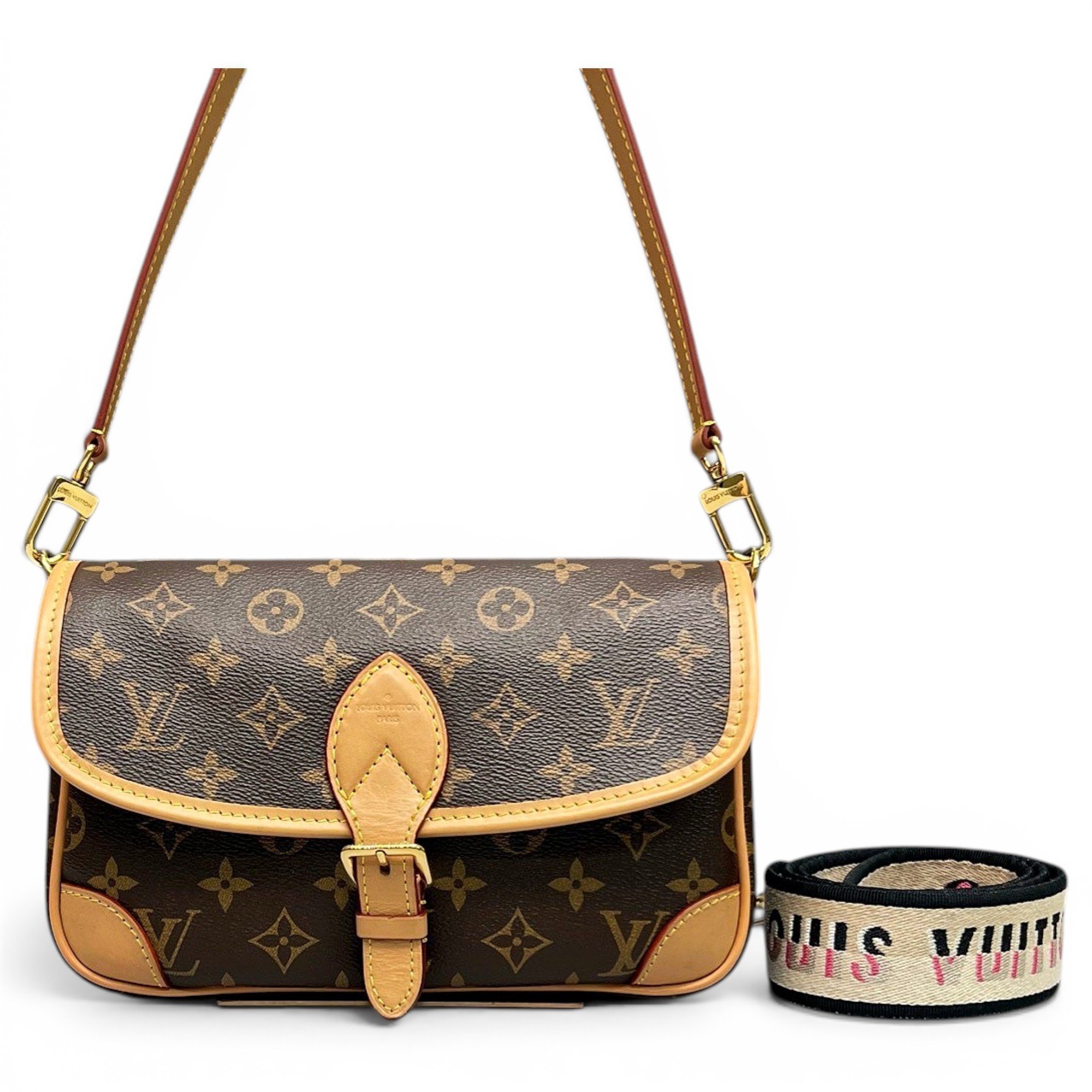 Diane leather crossbody bag