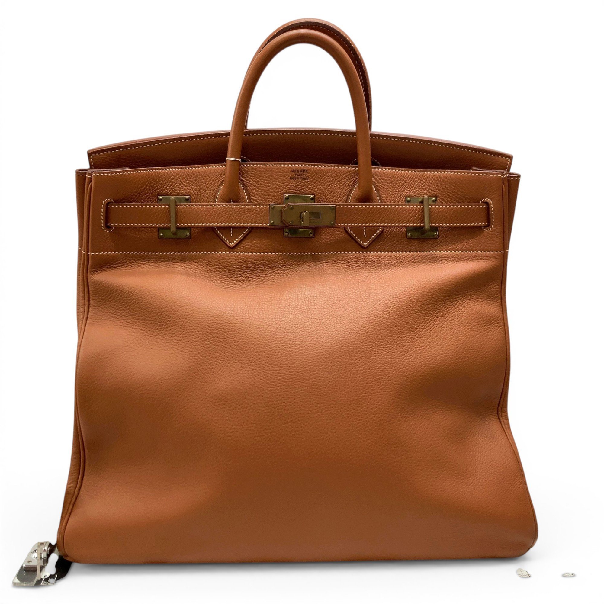 Haut à Courroies leather handbag