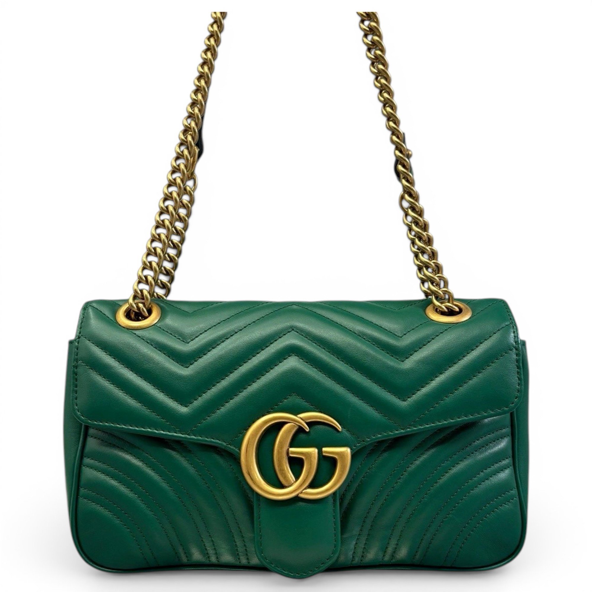 GG Marmont Flap leather crossbody bag