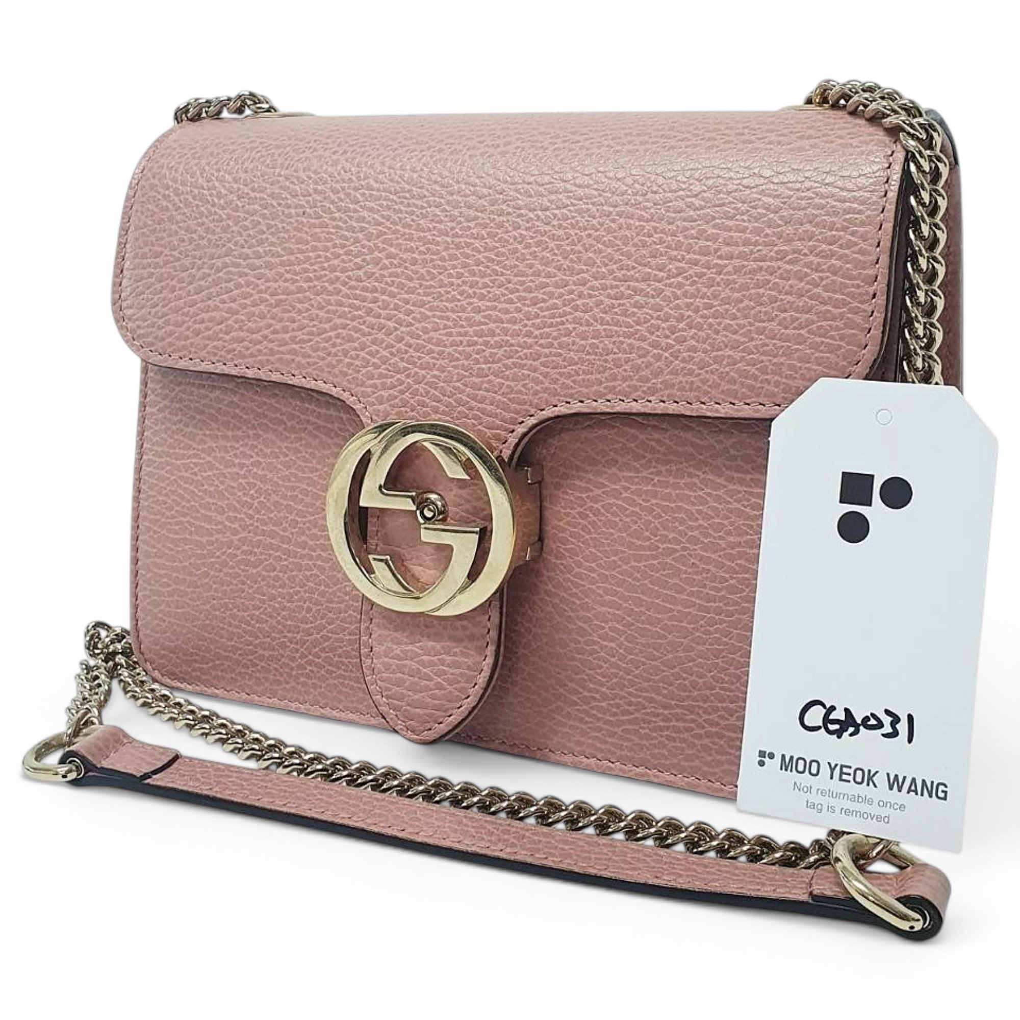 Leather handbag