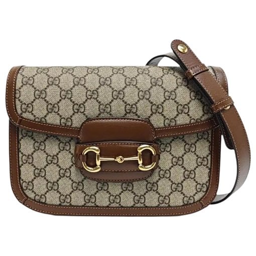 Handle Horsebit 1955 leather crossbody bag