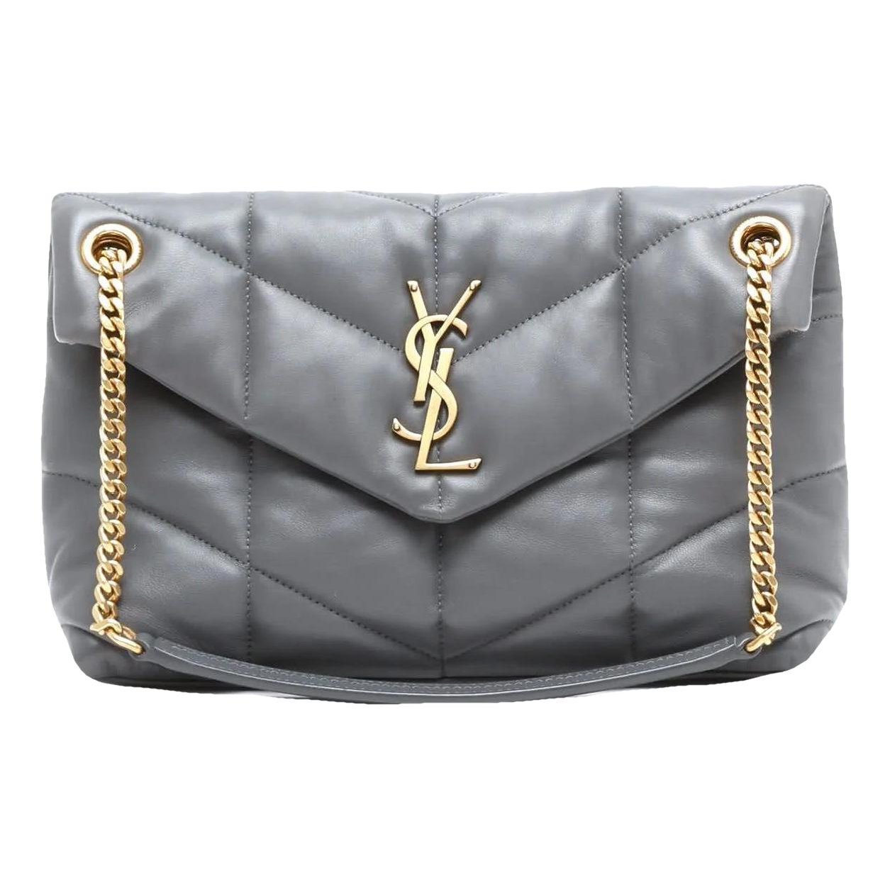 Saint Laurent Loulou Puffer leather handbag