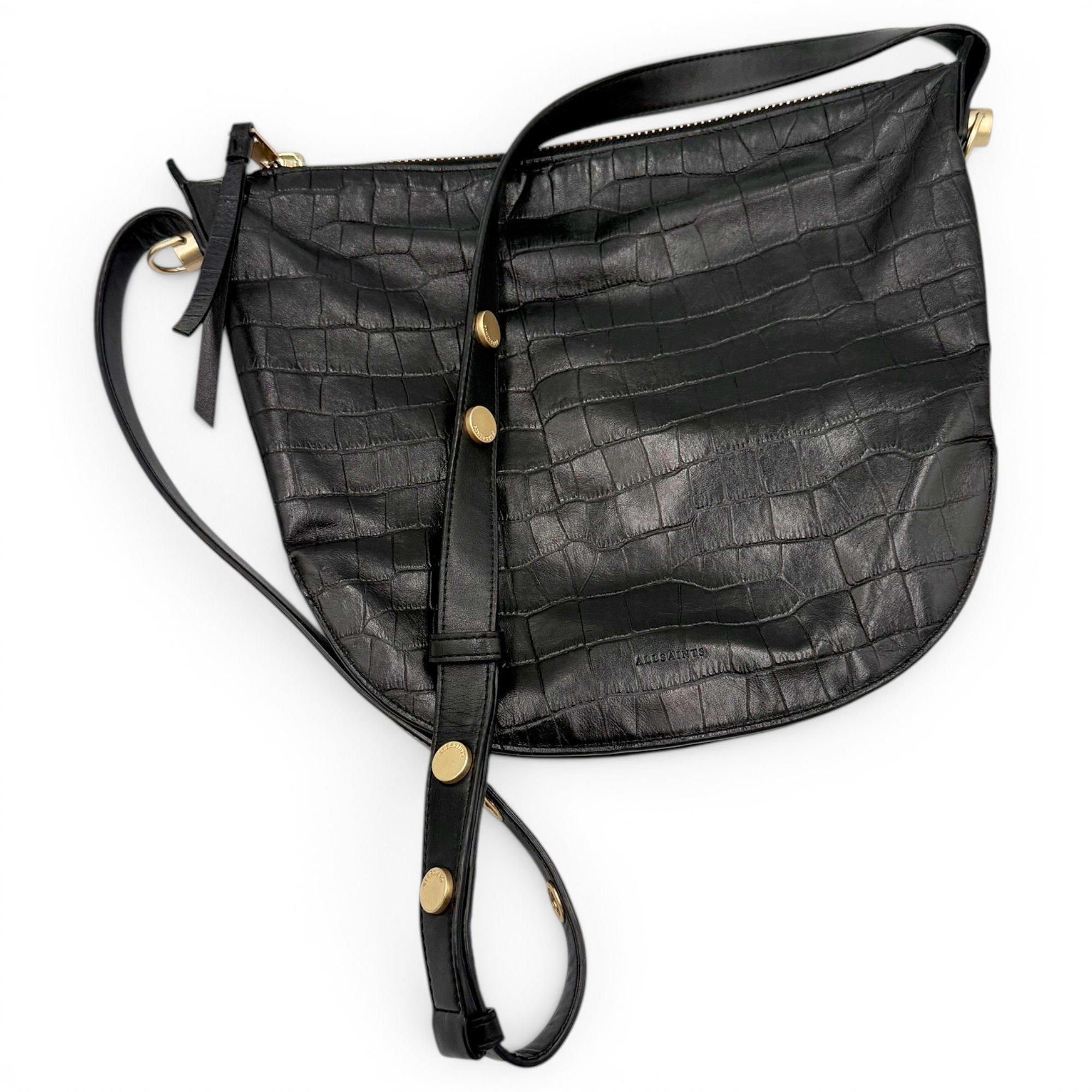 Leather crossbody bag