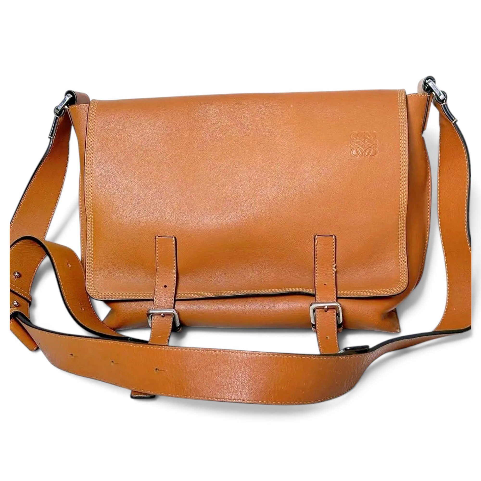Leather crossbody bag