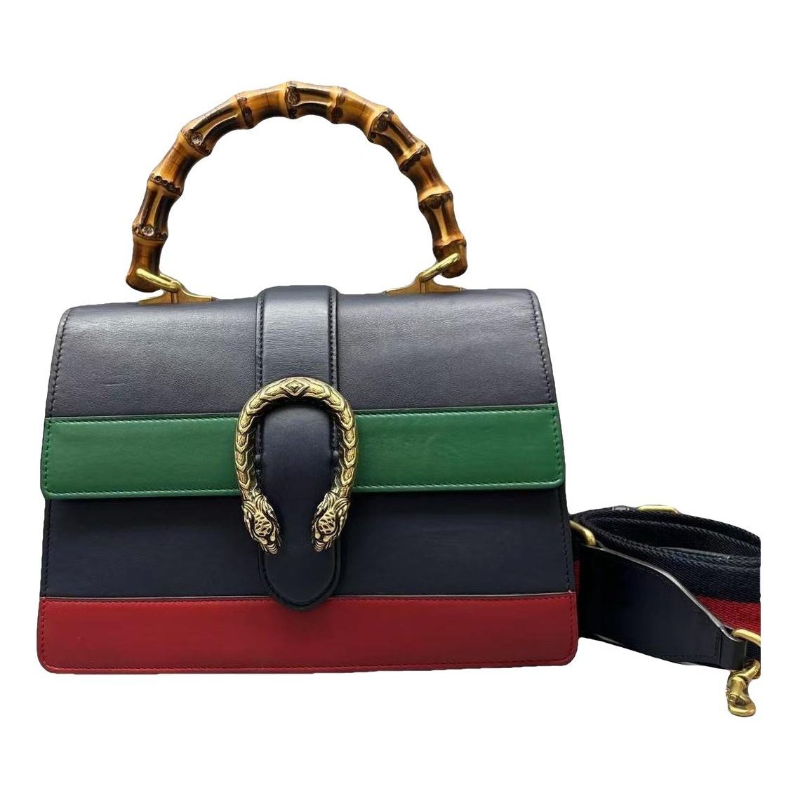 Dionysus Bamboo leather handbag