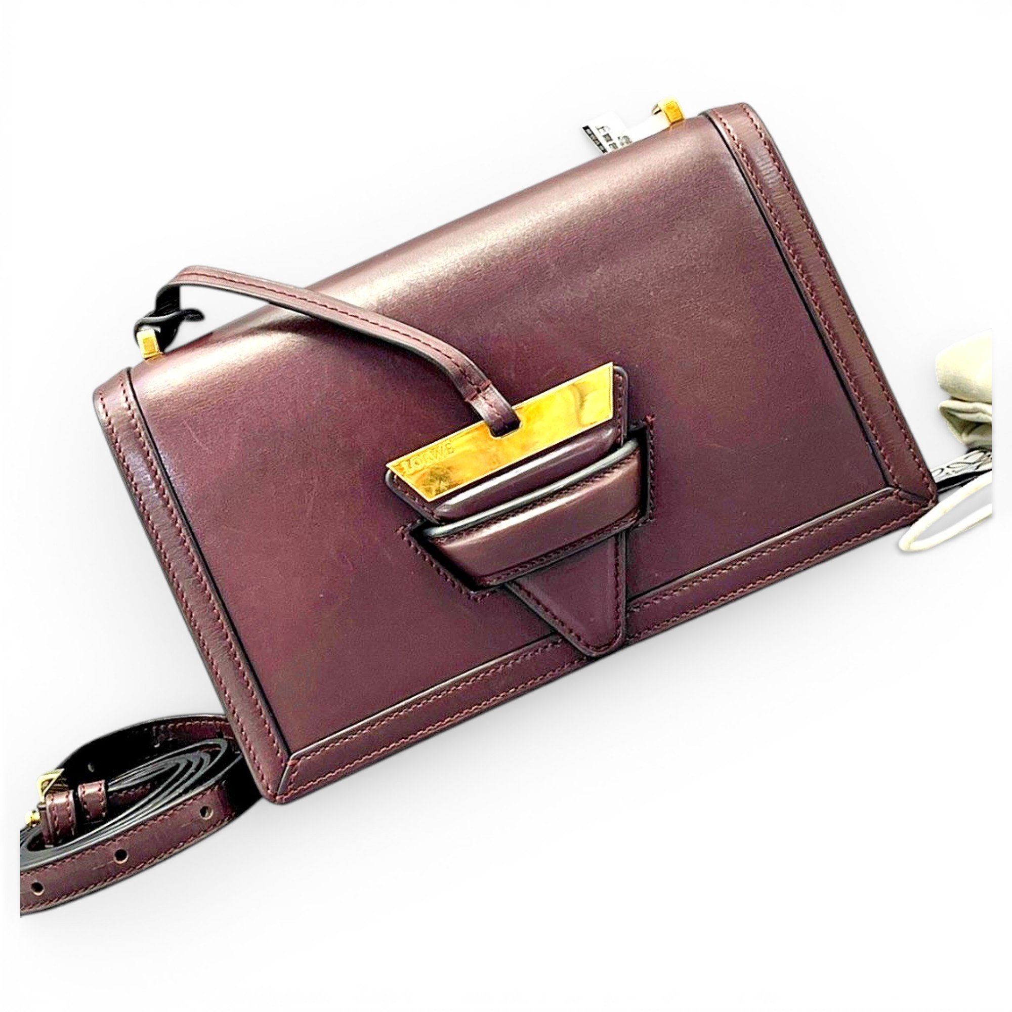 Barcelona leather handbag