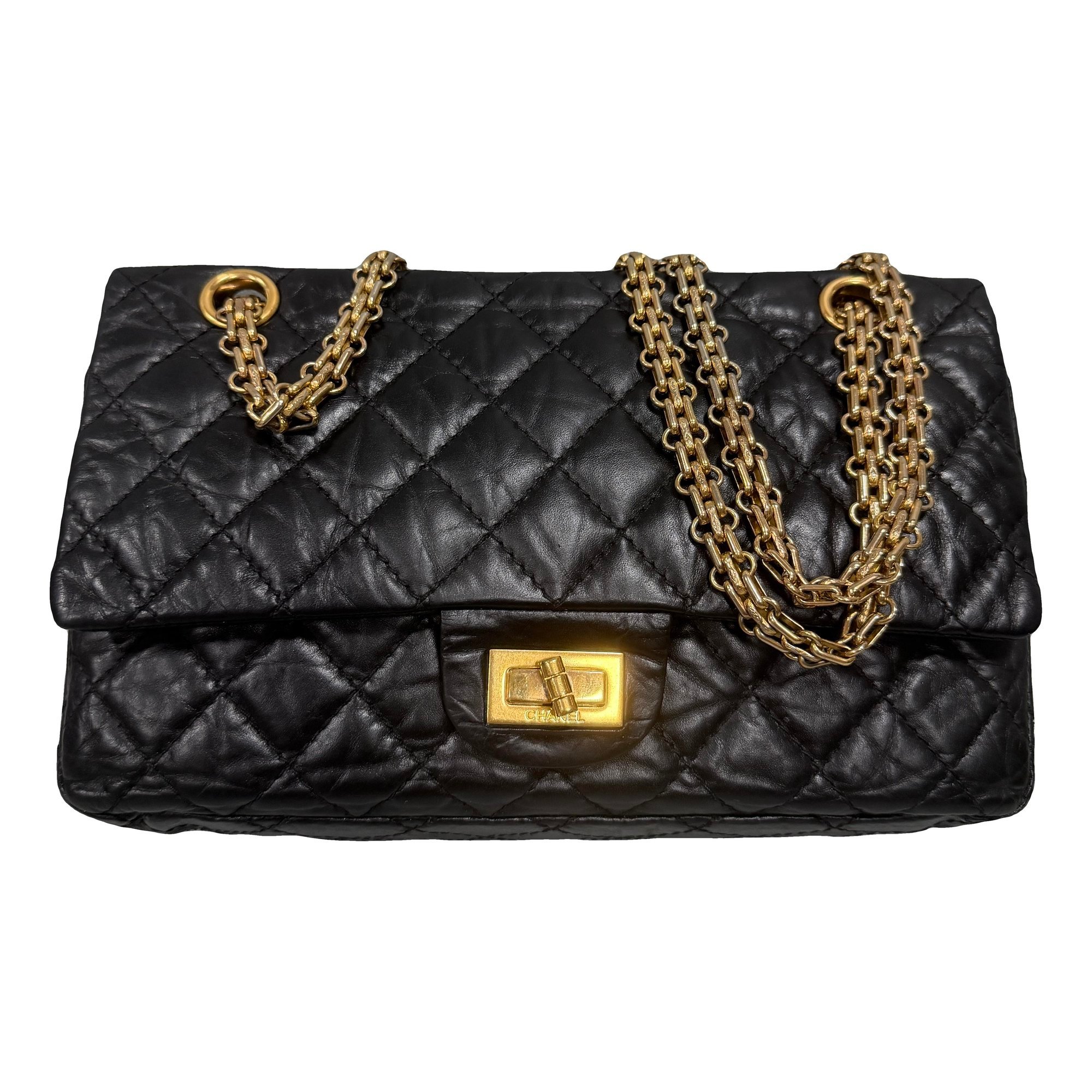 2.55 leather handbag