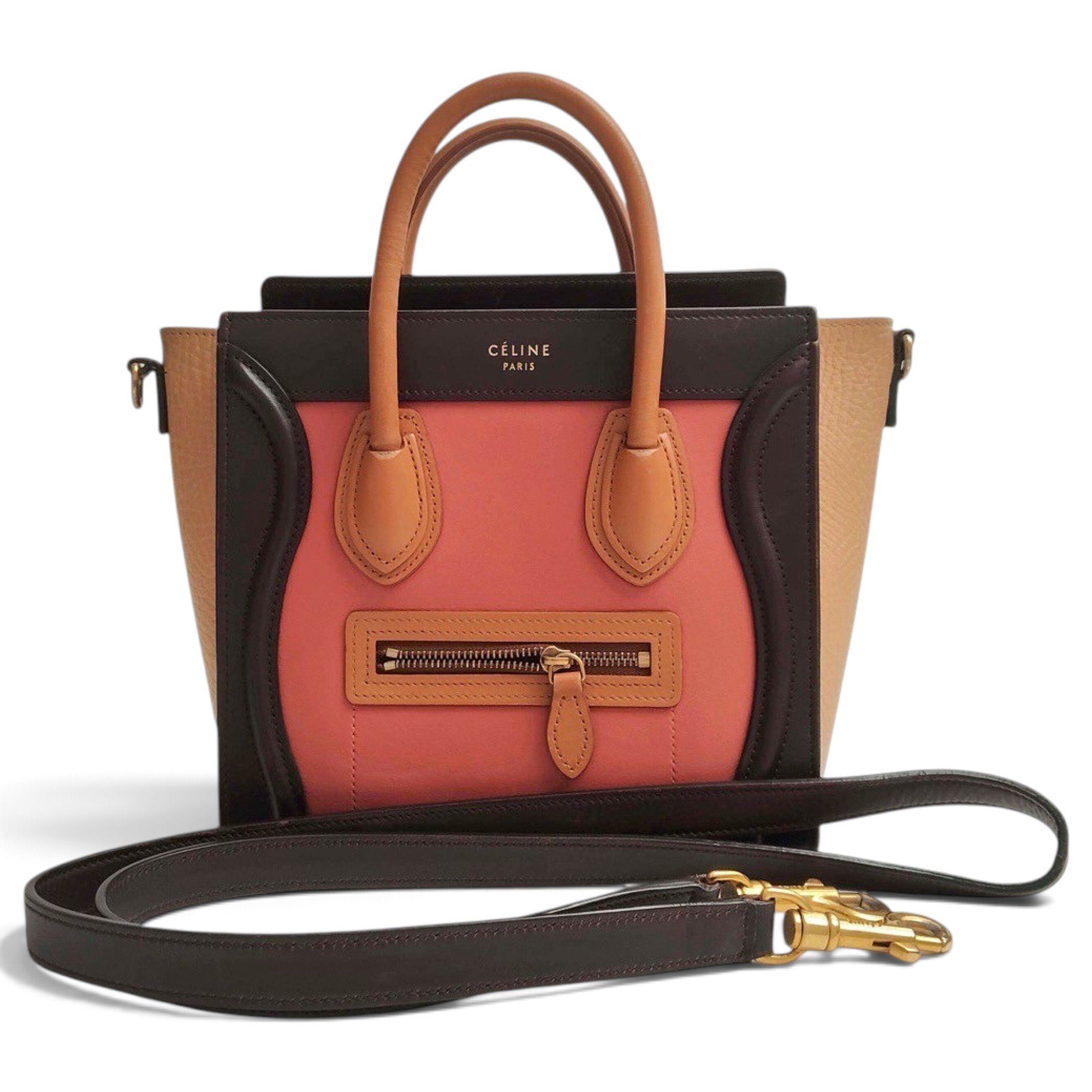 Celine Luggage leather handbag