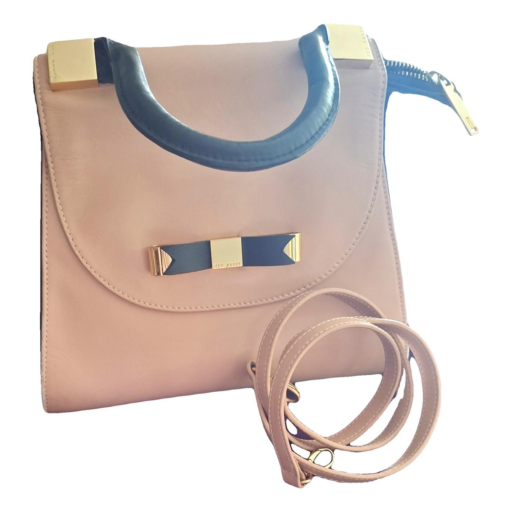Leather crossbody bag