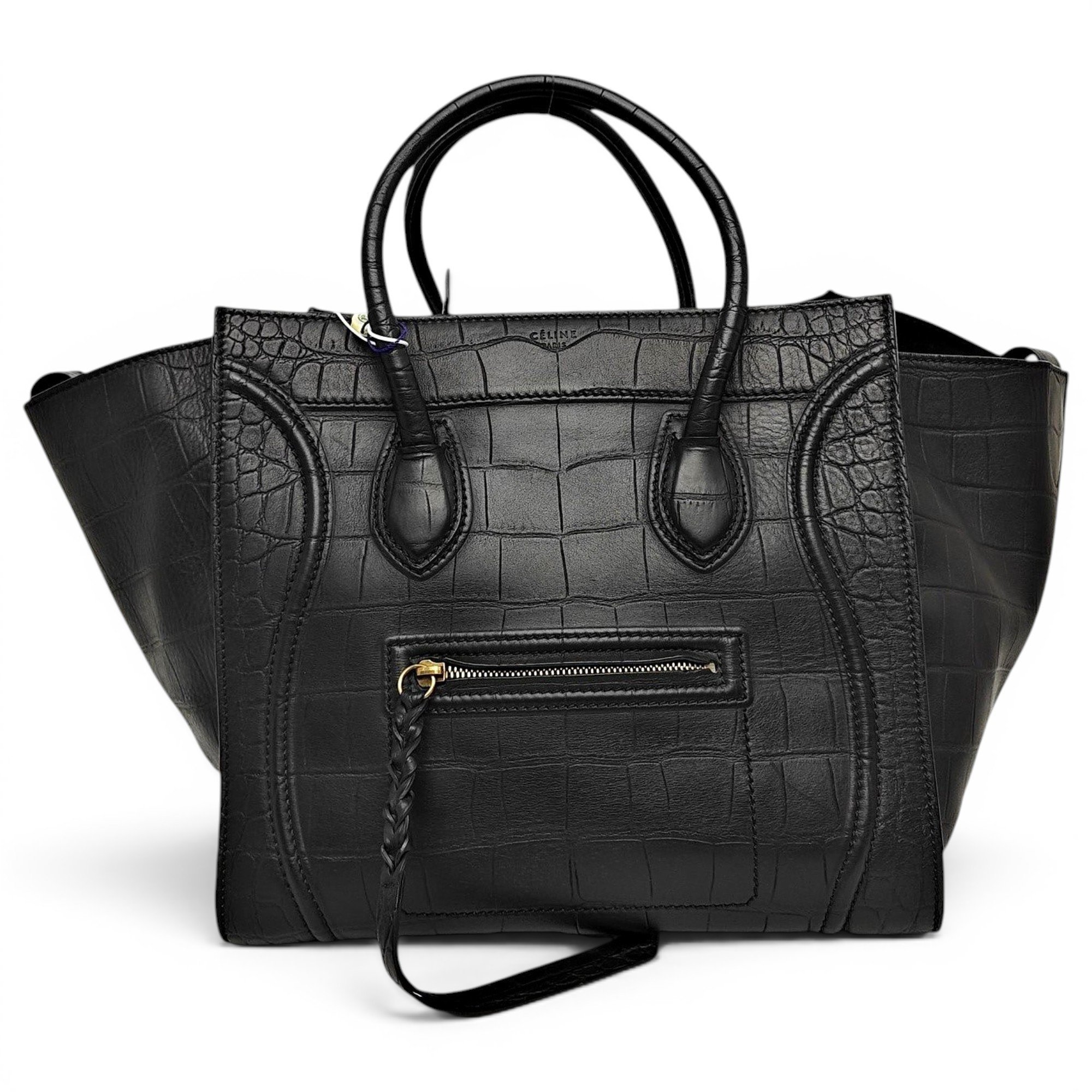 Cabas Phantom leather handbag