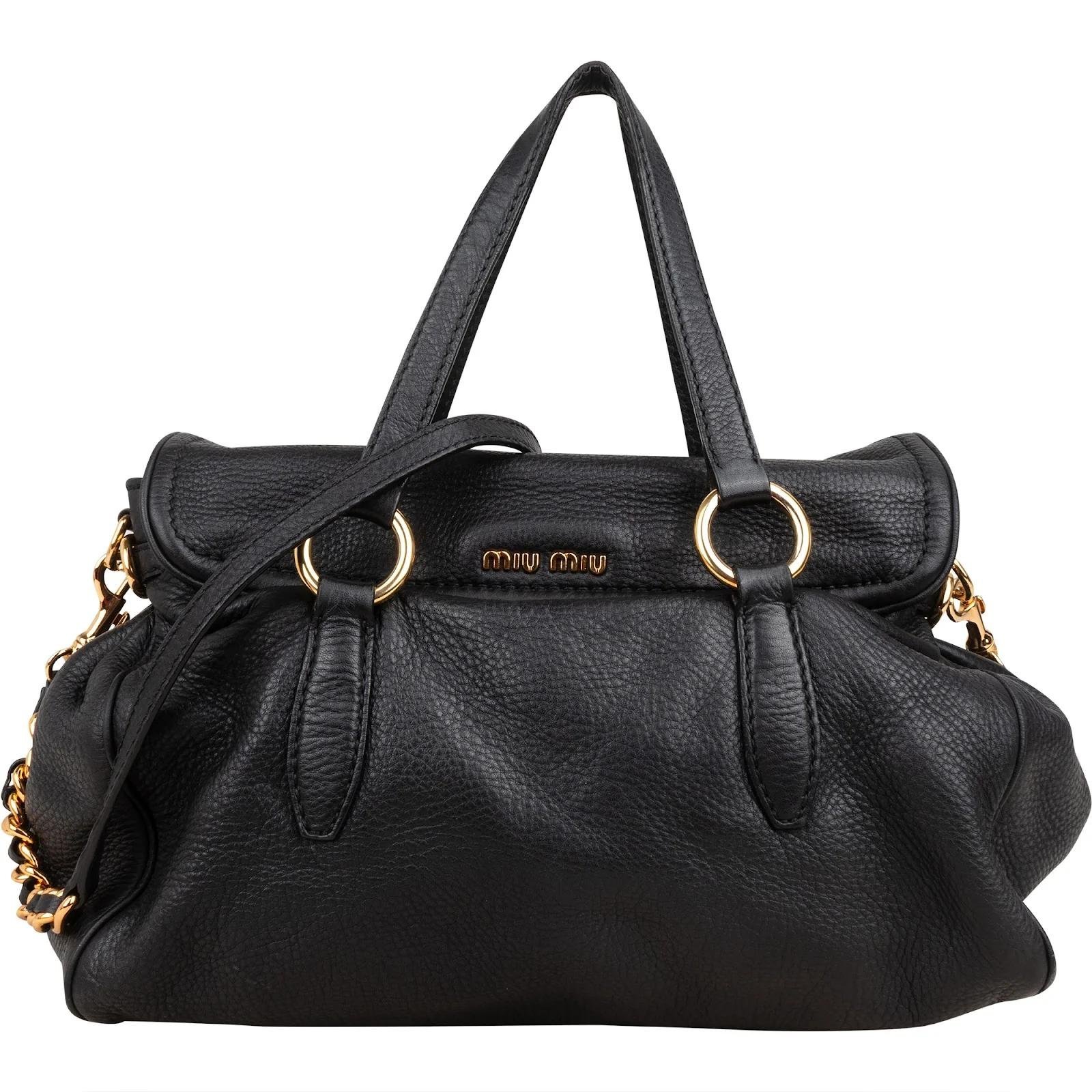 Vitello leather handbag