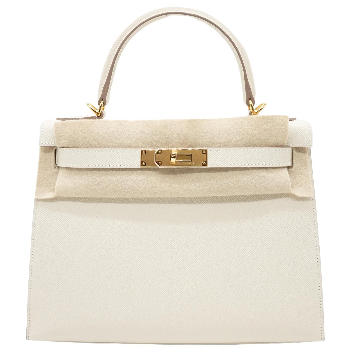 Kelly 28 leather handbag