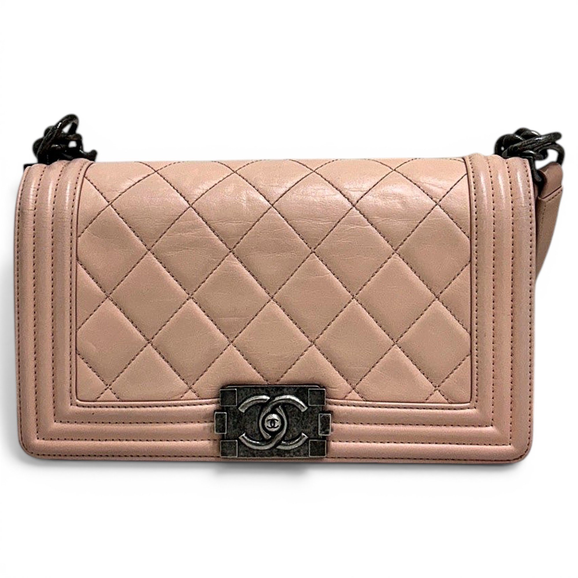 Boy leather crossbody bag