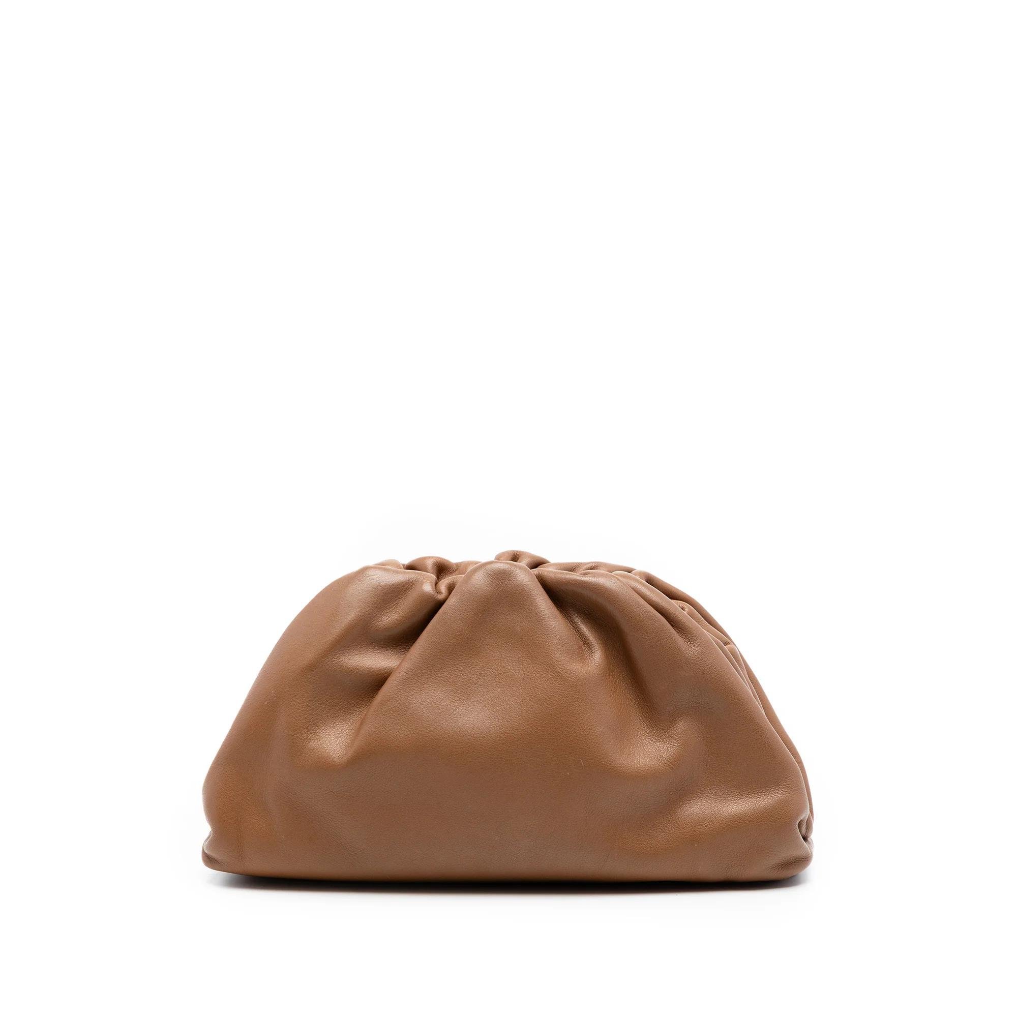 Pouch leather mini bag