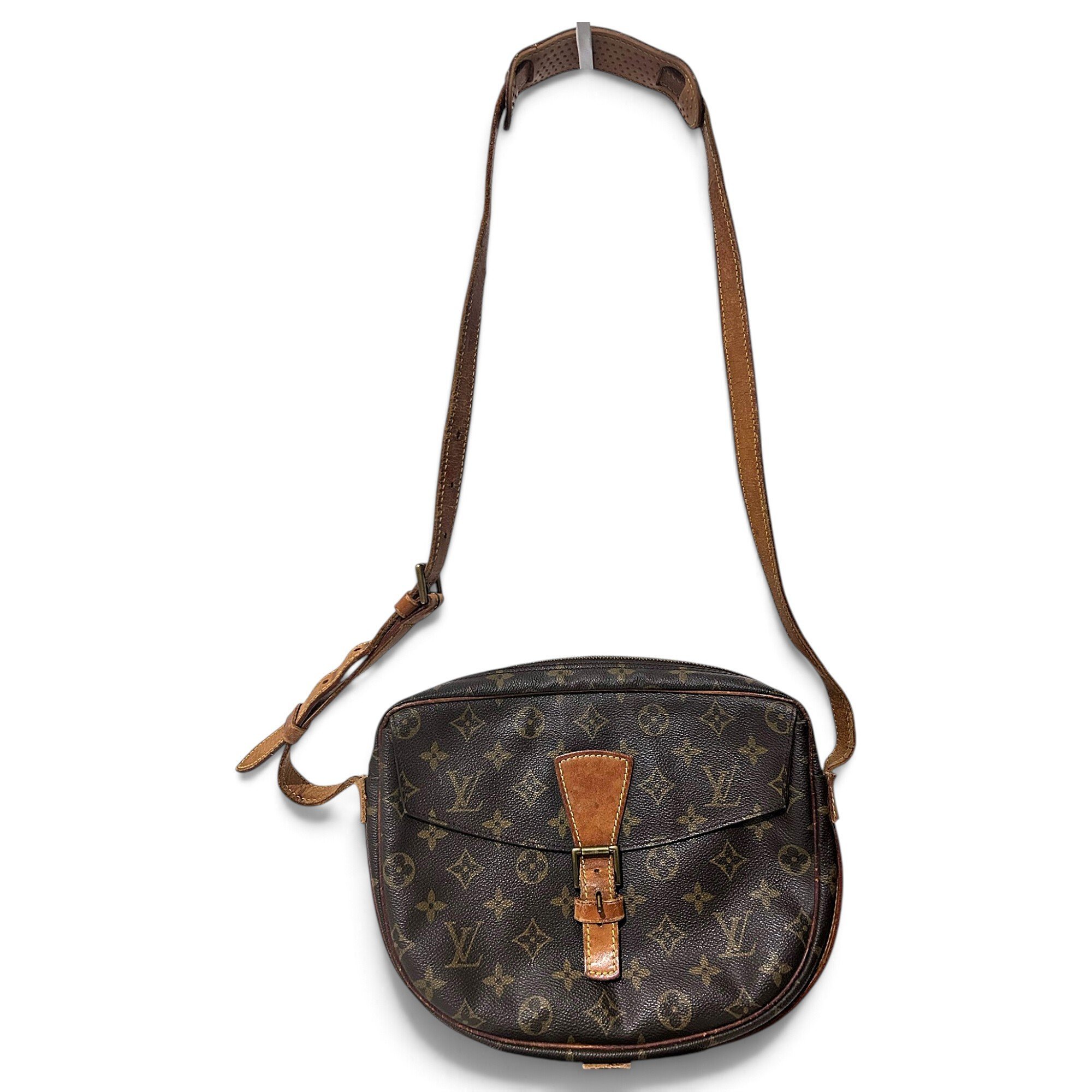 Jeune fille leather crossbody bag