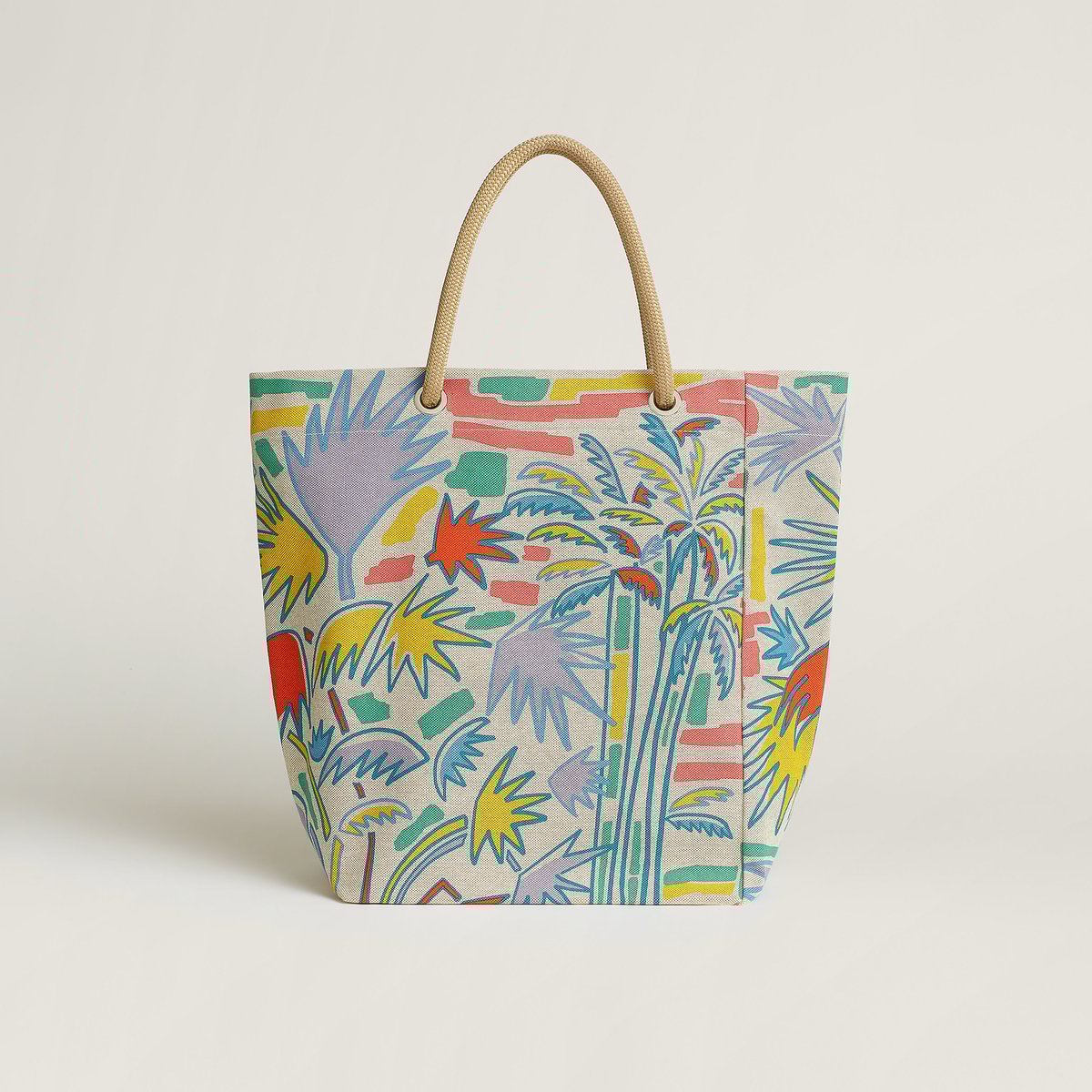 Palm tree beach bag