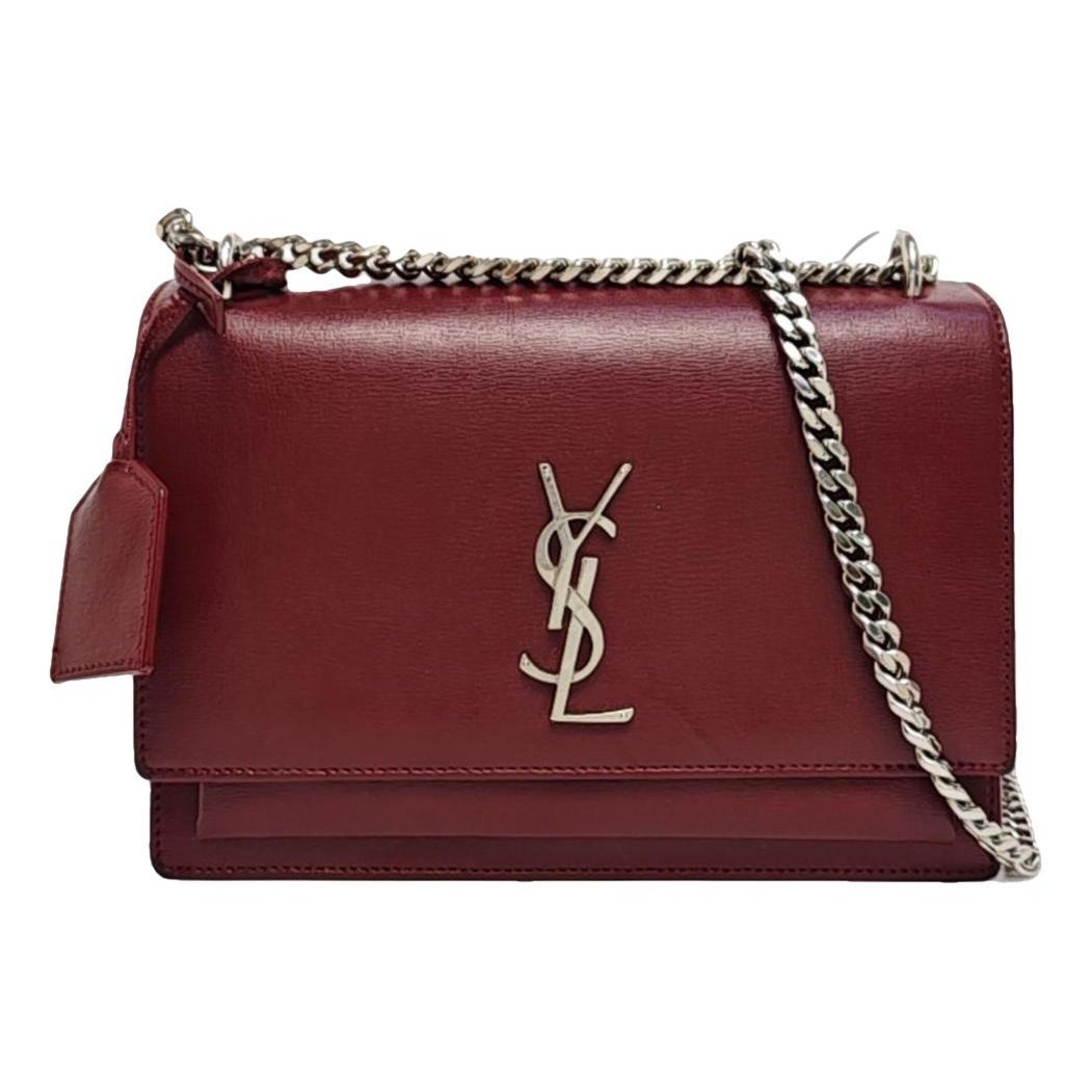 Sunset leather crossbody bag