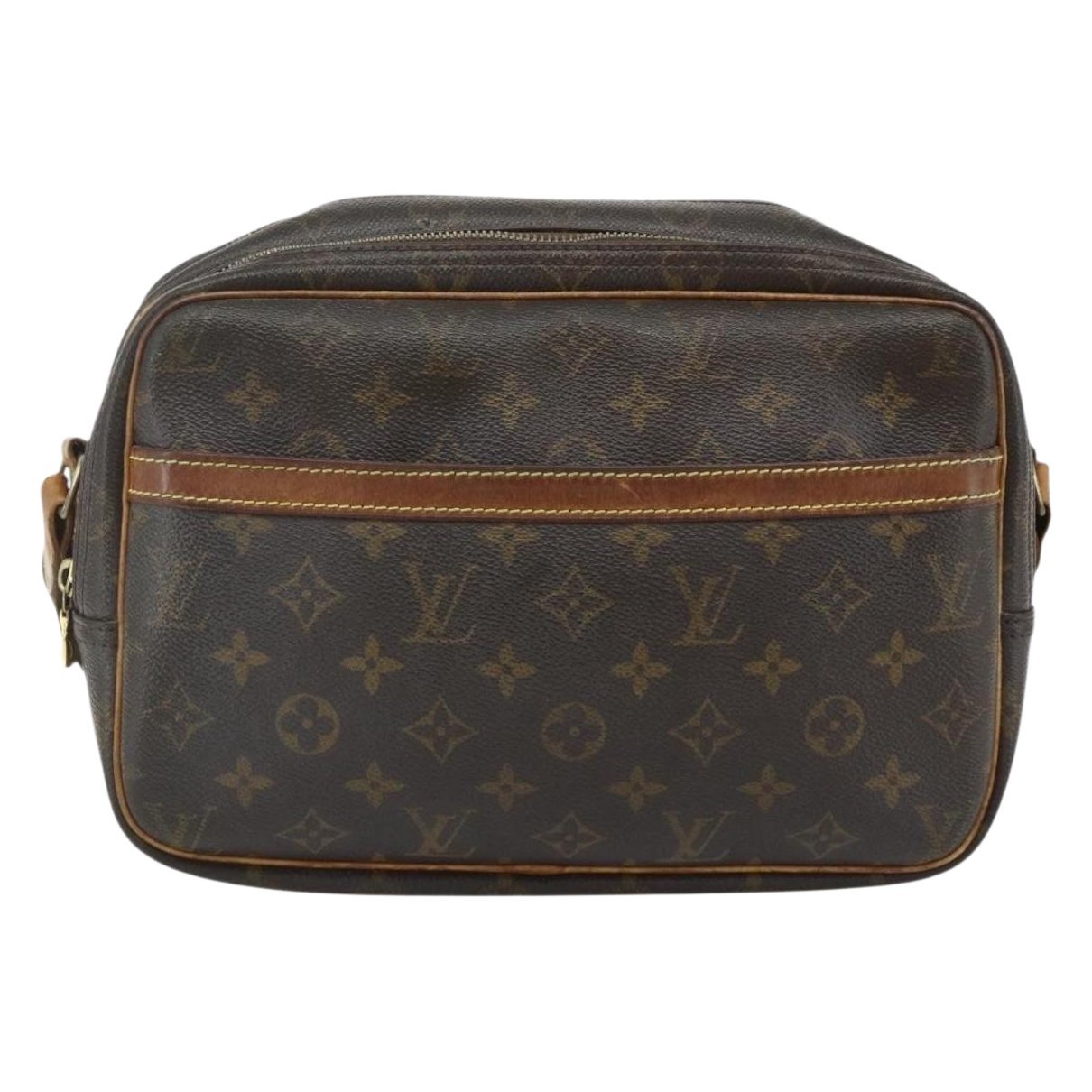 Reporter leather handbag
