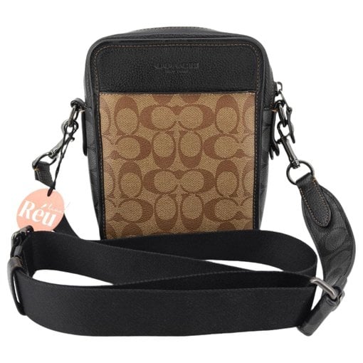 Leather crossbody bag