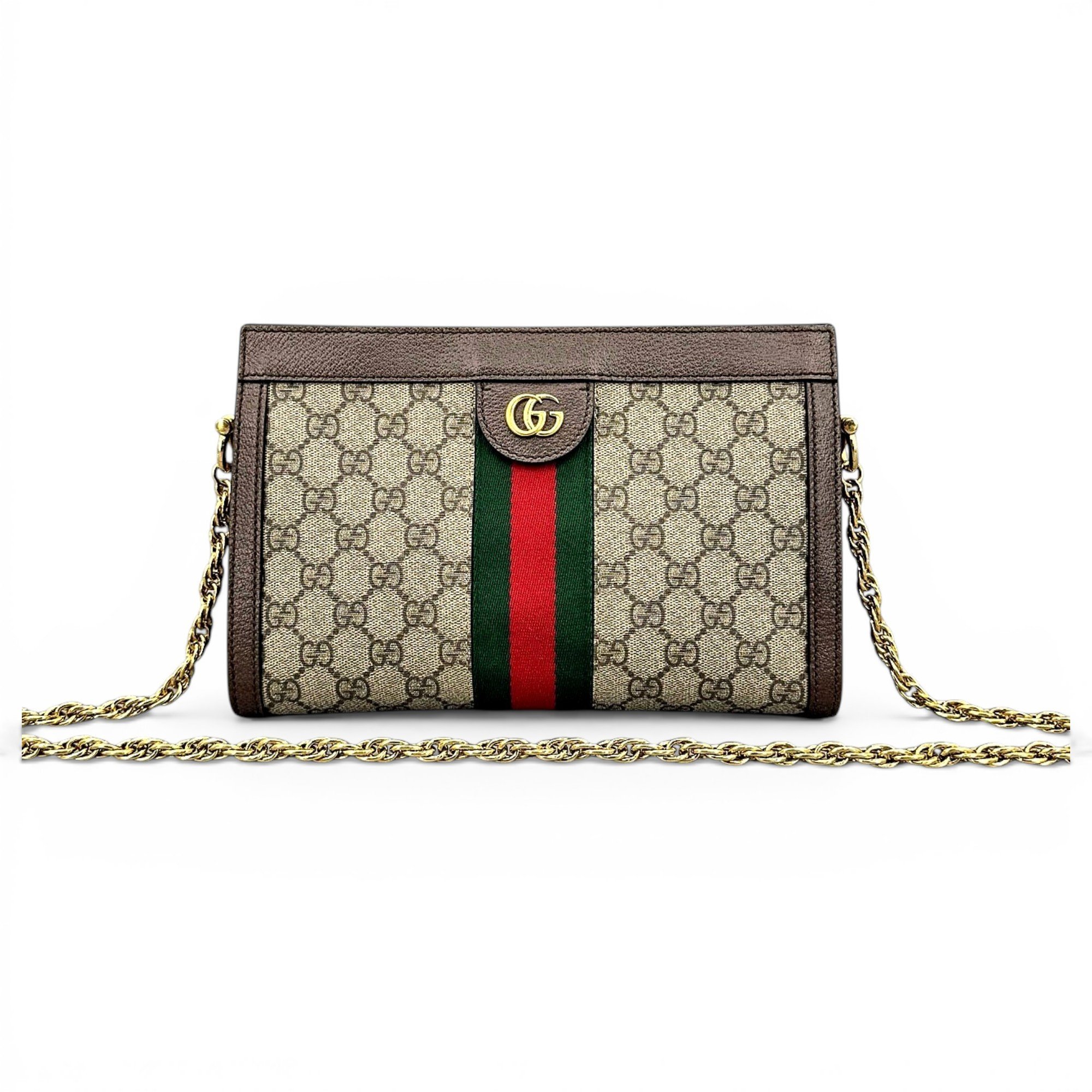 Ophidia Chain cloth handbag