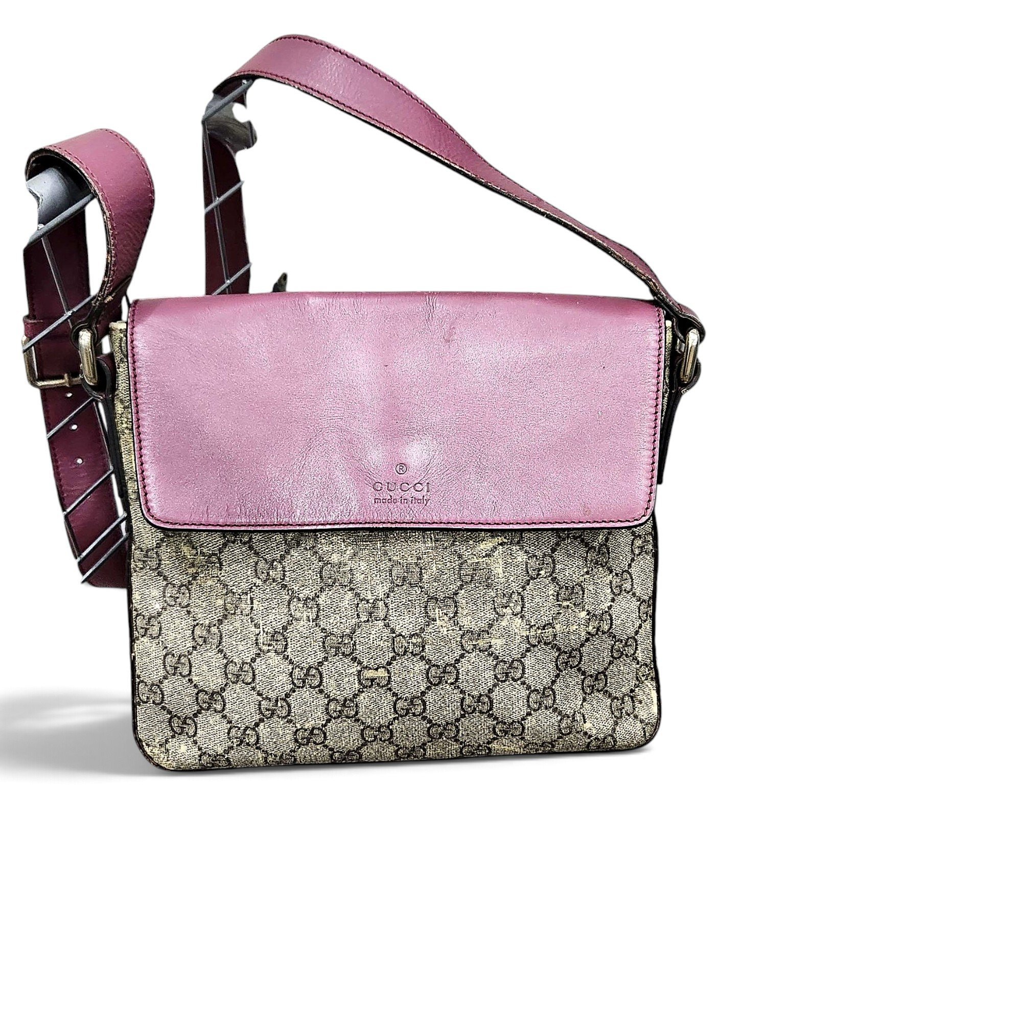 Leather crossbody bag