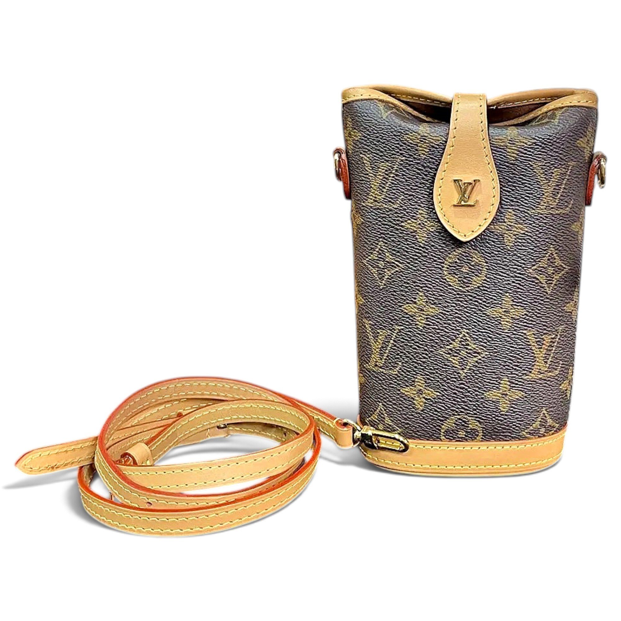 Duffle vinyl handbag