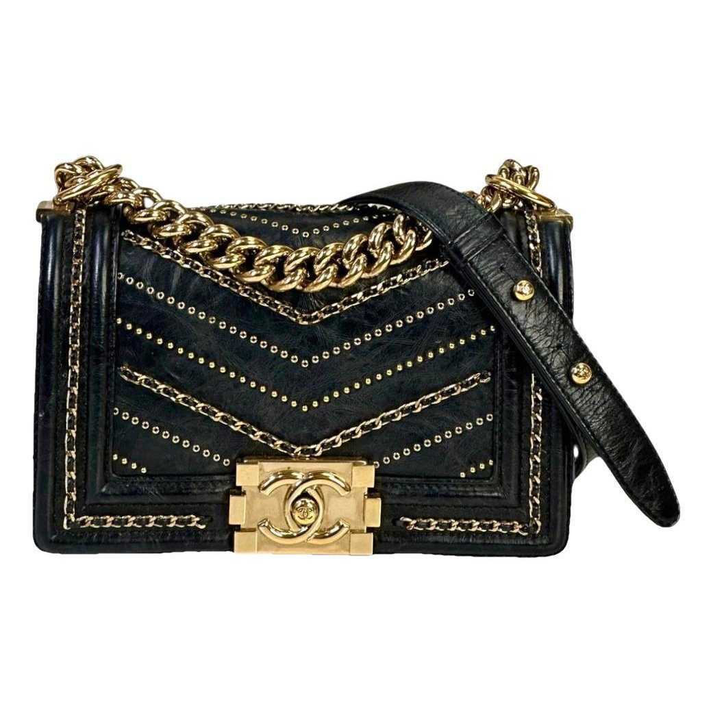 Boy leather handbag