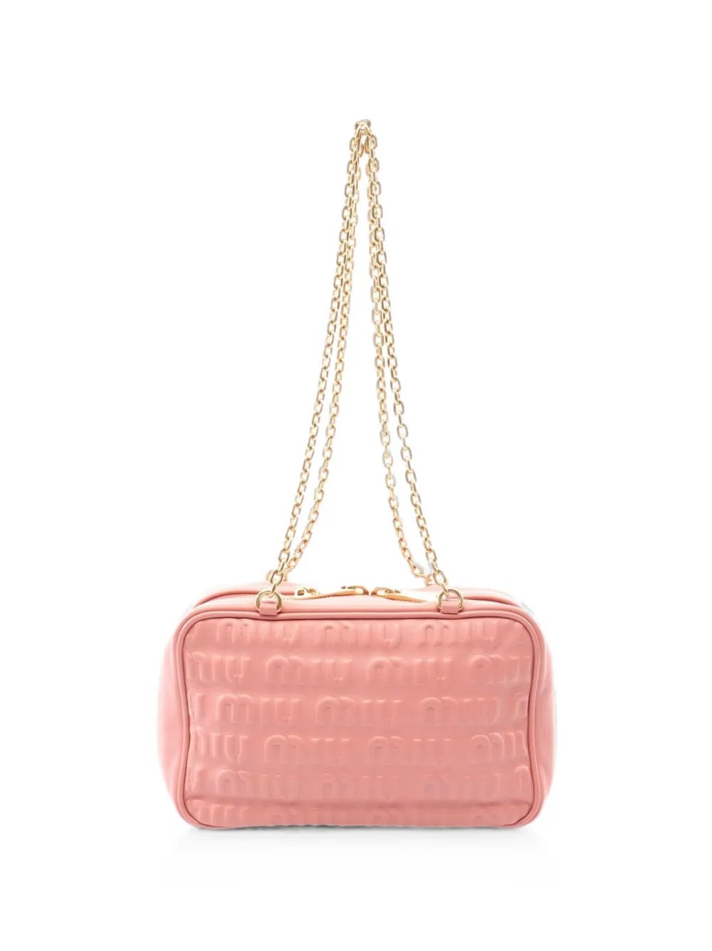 2010s logo-embossed shoulder bag