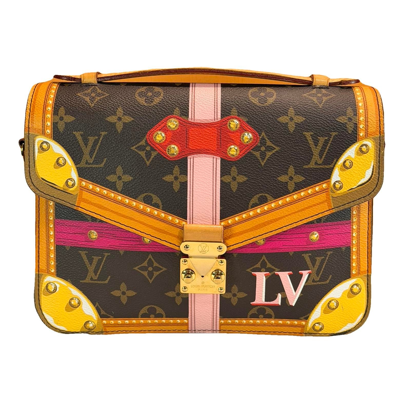 Metis leather handbag