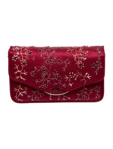 Judith Leiber Satin Clutch