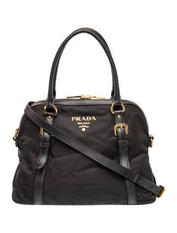 Tessuto Nylon Top Handle Bag