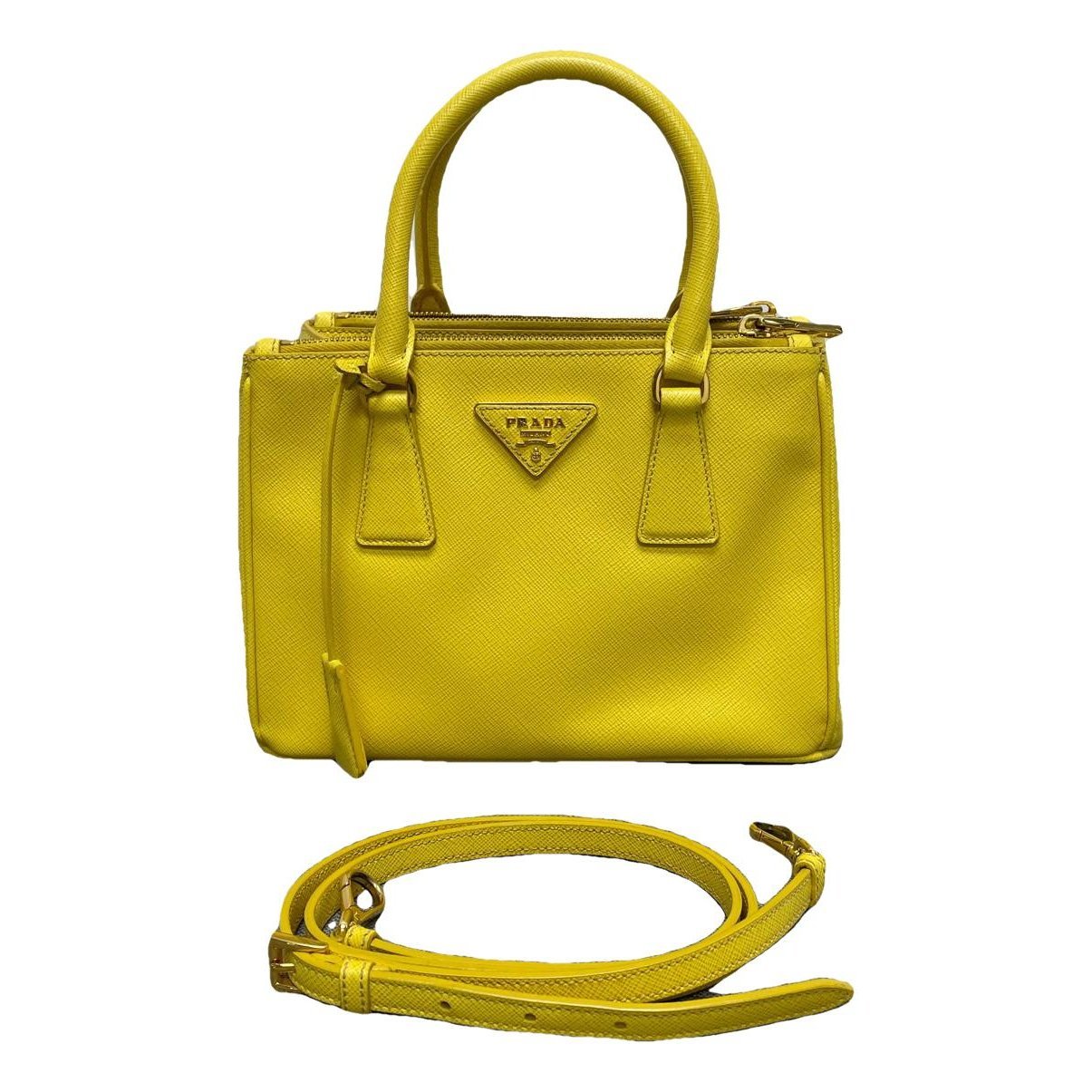 Galleria leather handbag