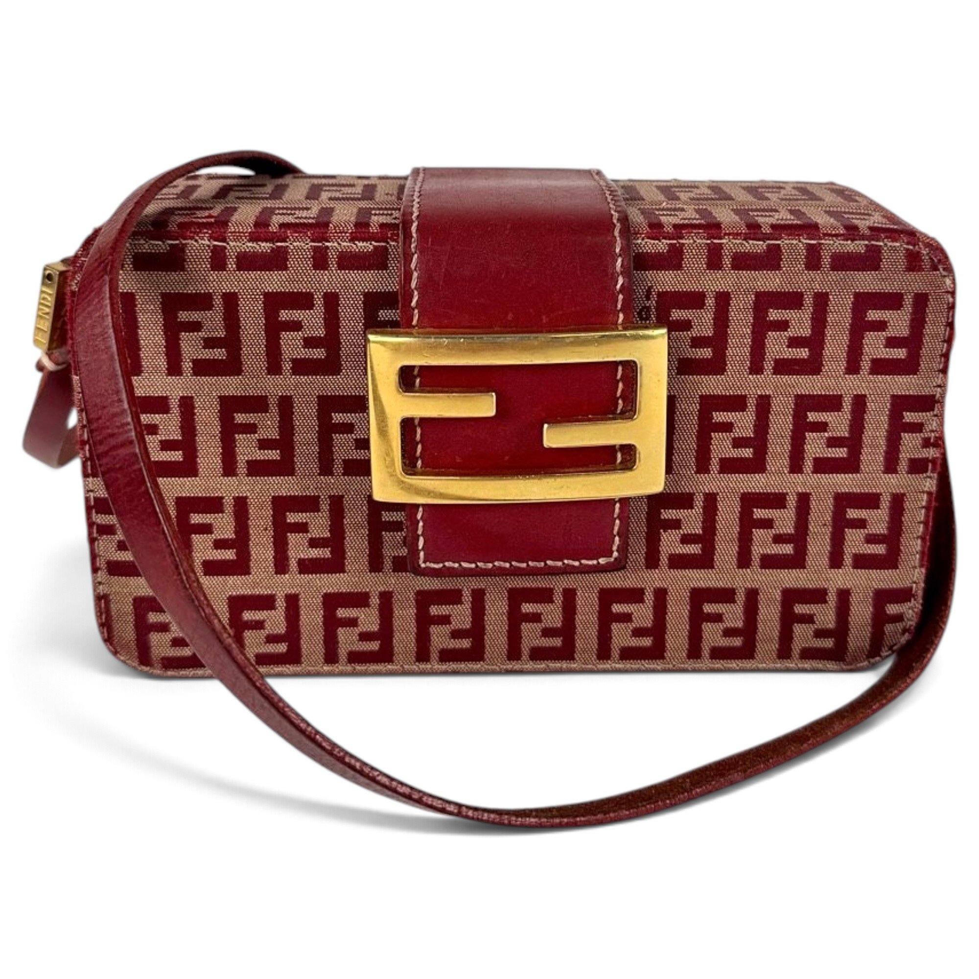 Baguette cloth crossbody bag