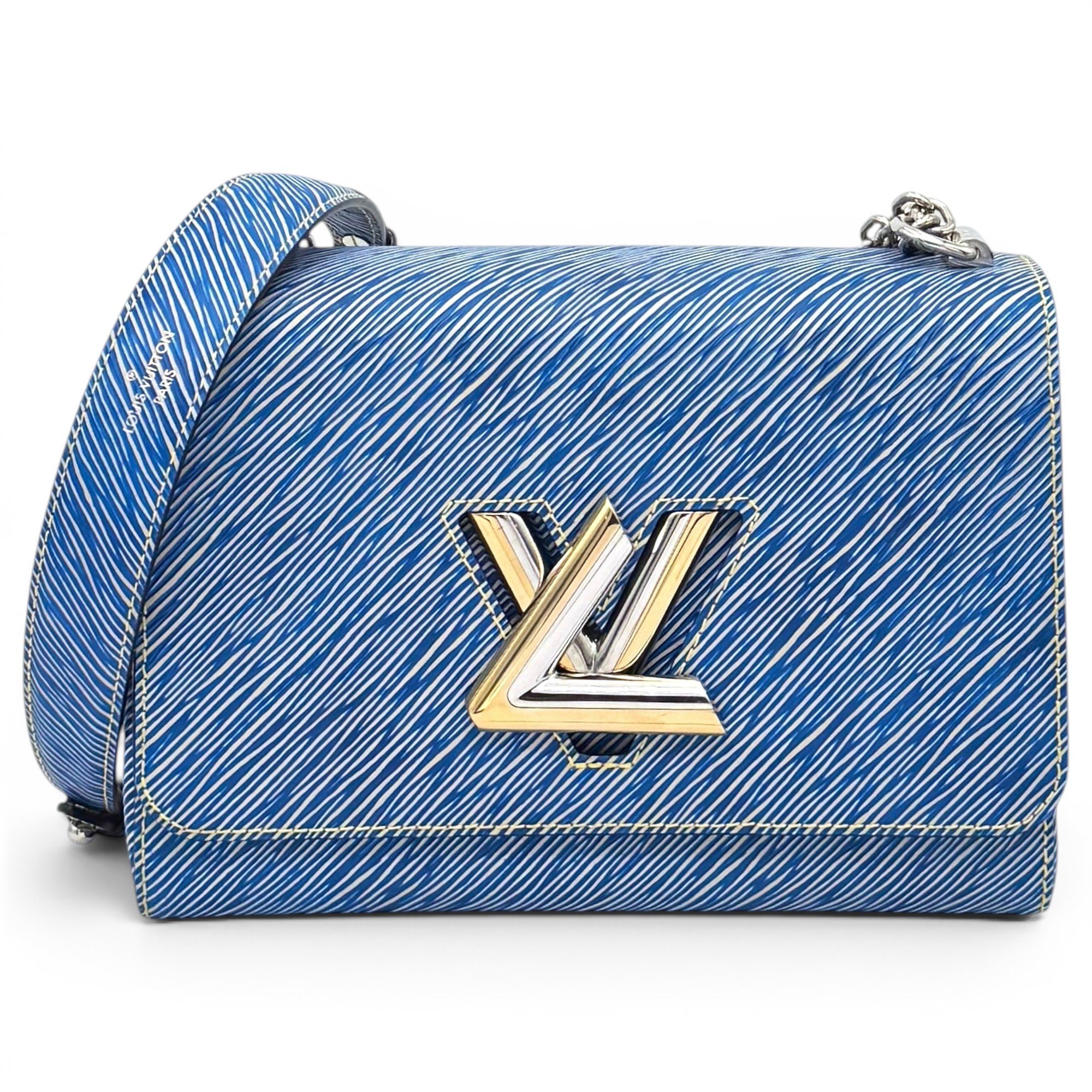 Twist pony-style calfskin handbag