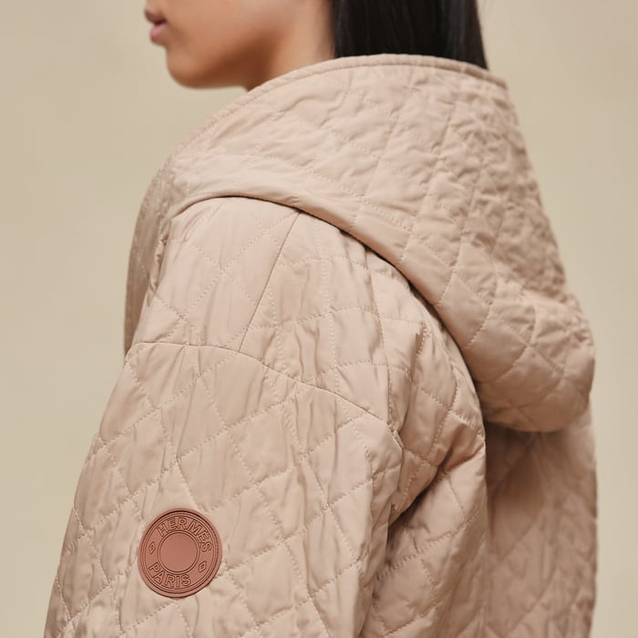 Beige Albinos "Grand Manege" Reversible Jacket