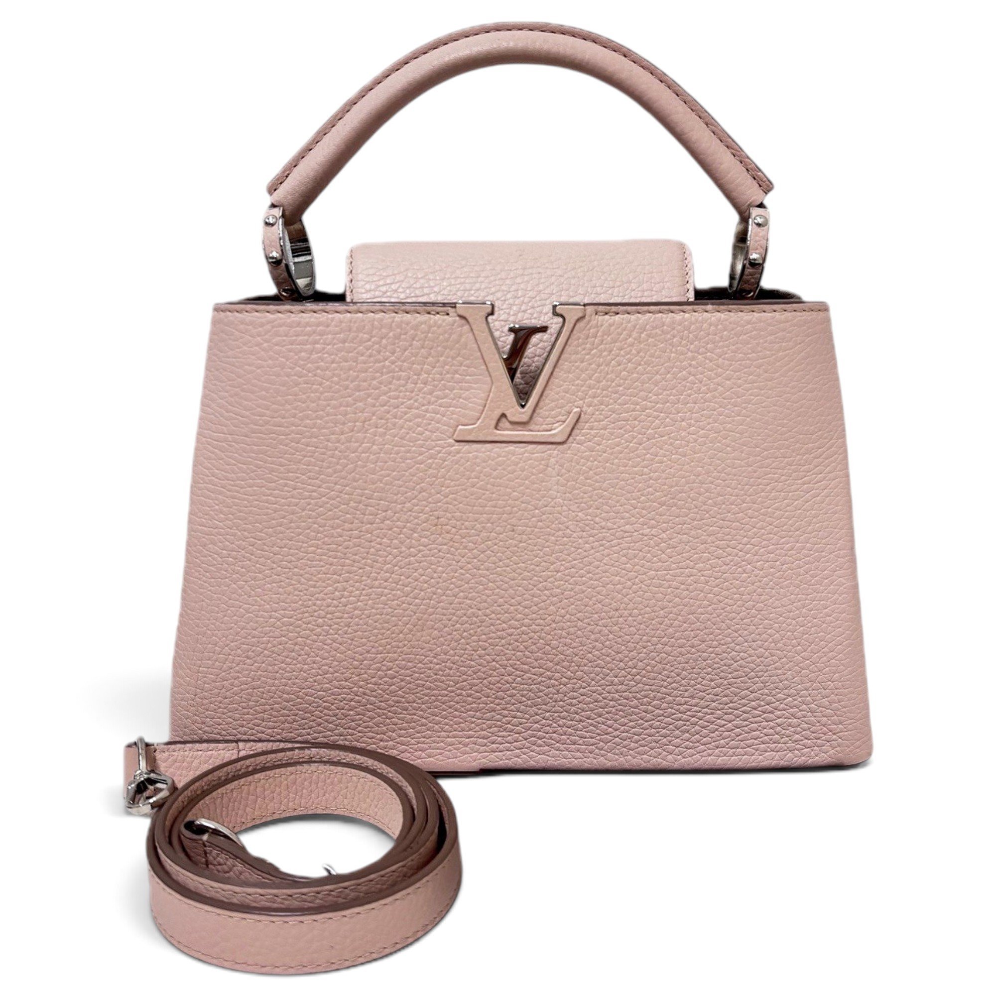 Capucines leather handbag