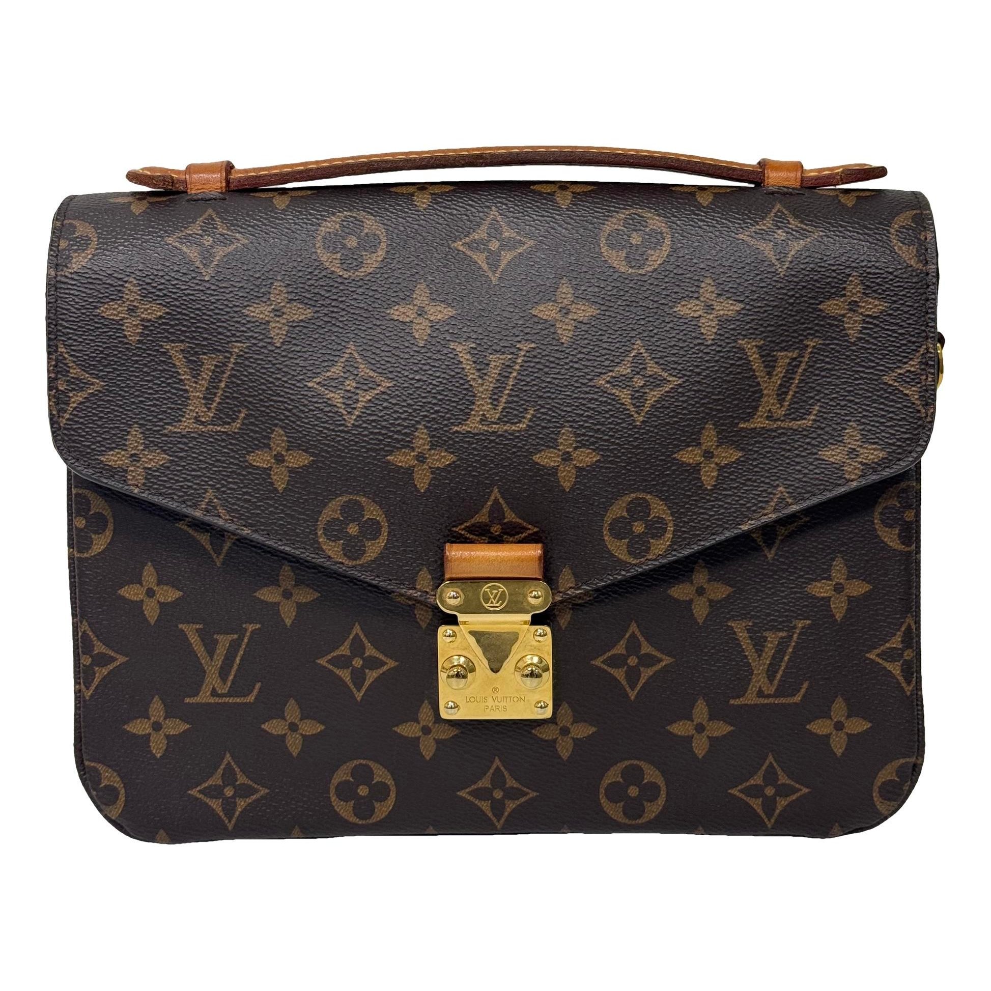 Metis leather handbag