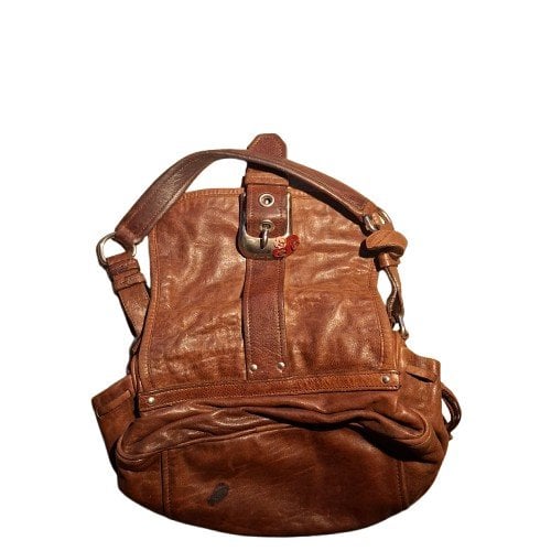 Leather handbag