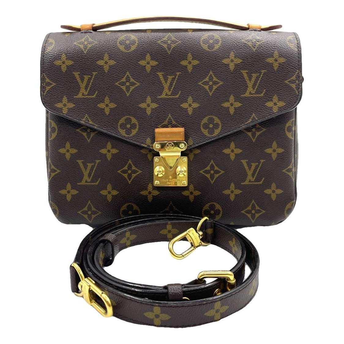 Metis leather handbag