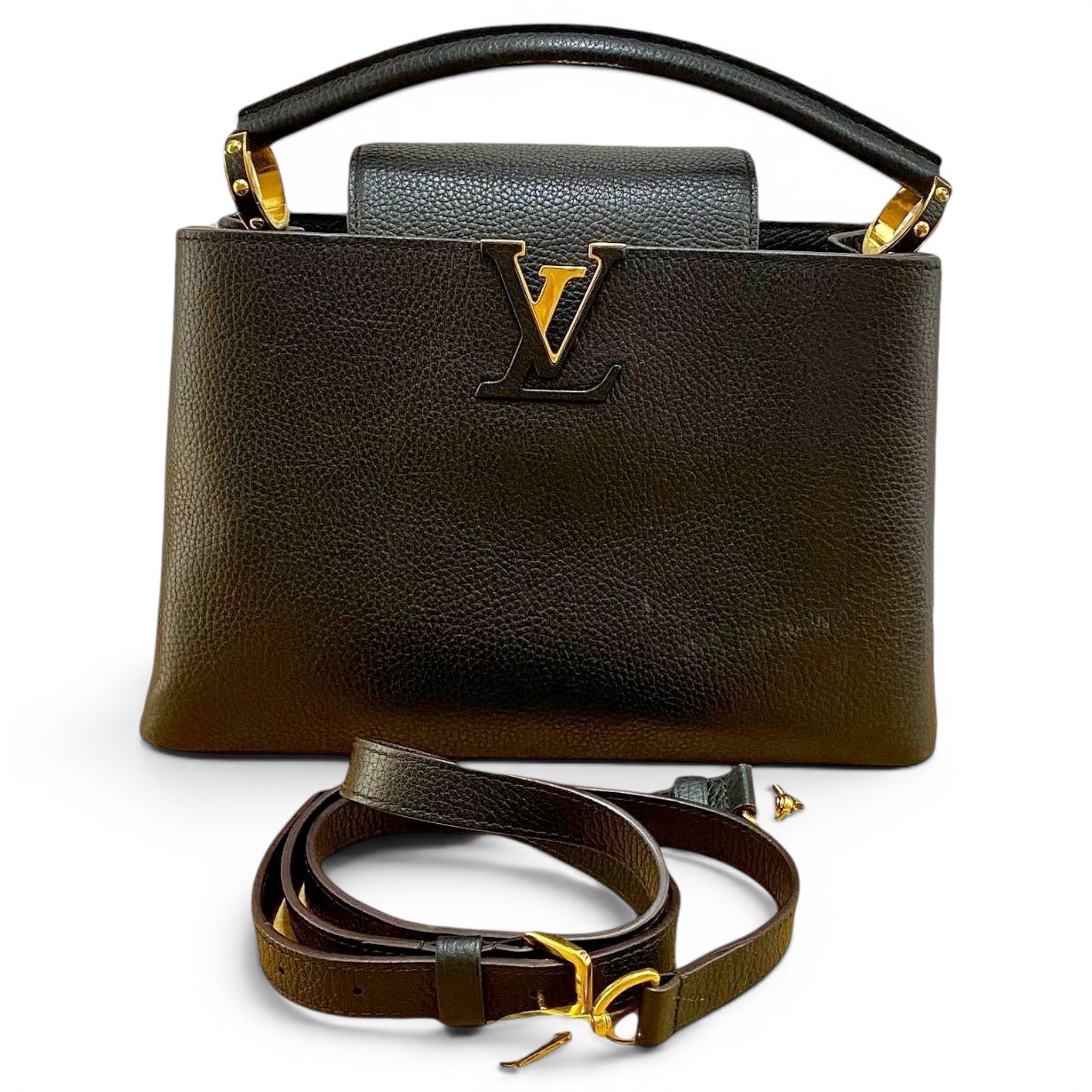 Capucines leather handbag