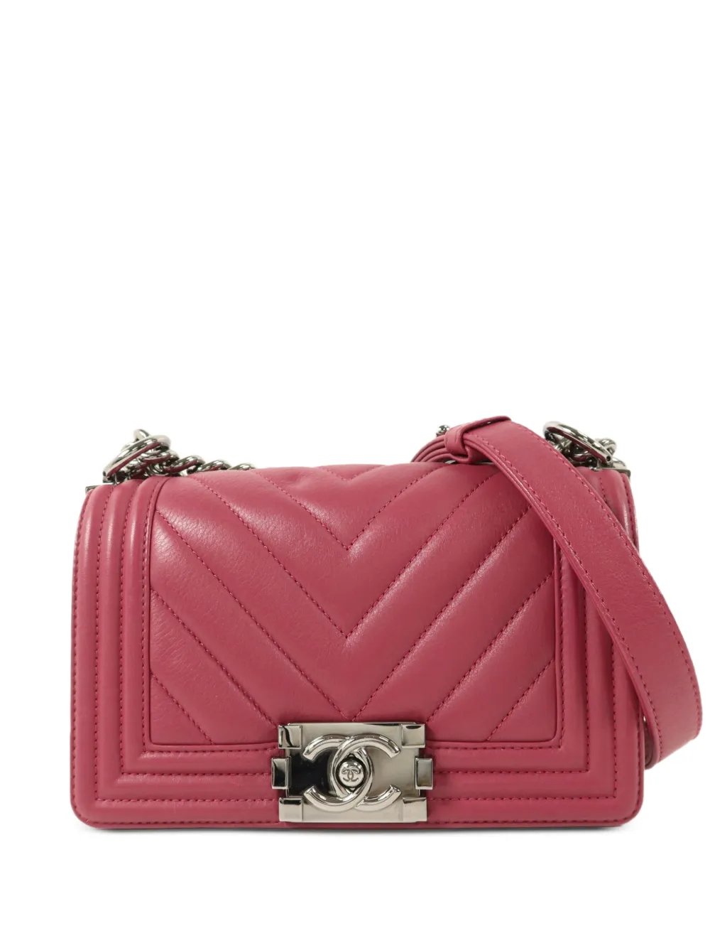 20 Boy chevron-quilted shoulder bag