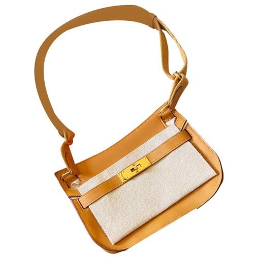 Hermes Jypsiere Mini Handbag Caramel Swift Leather