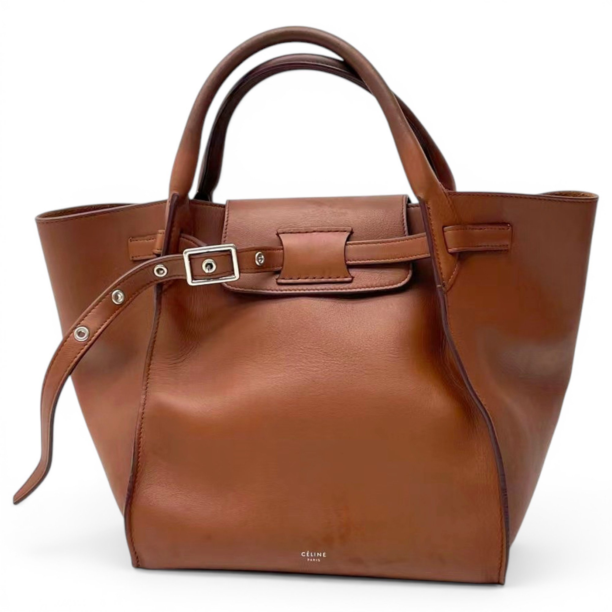 Big Bag leather handbag