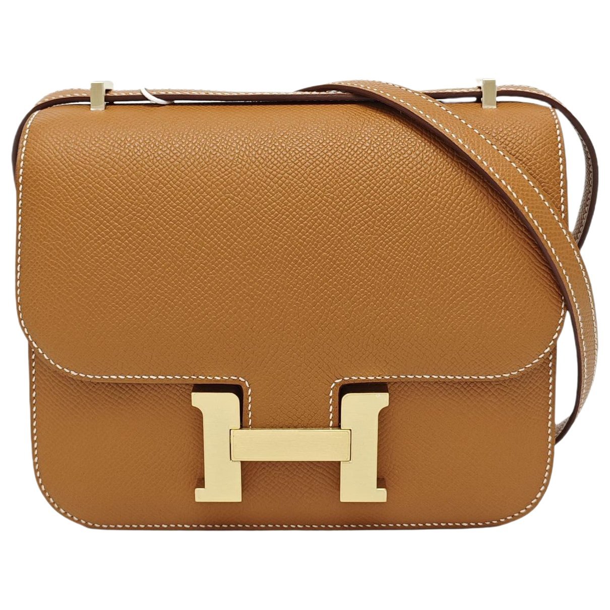 Constance leather crossbody bag