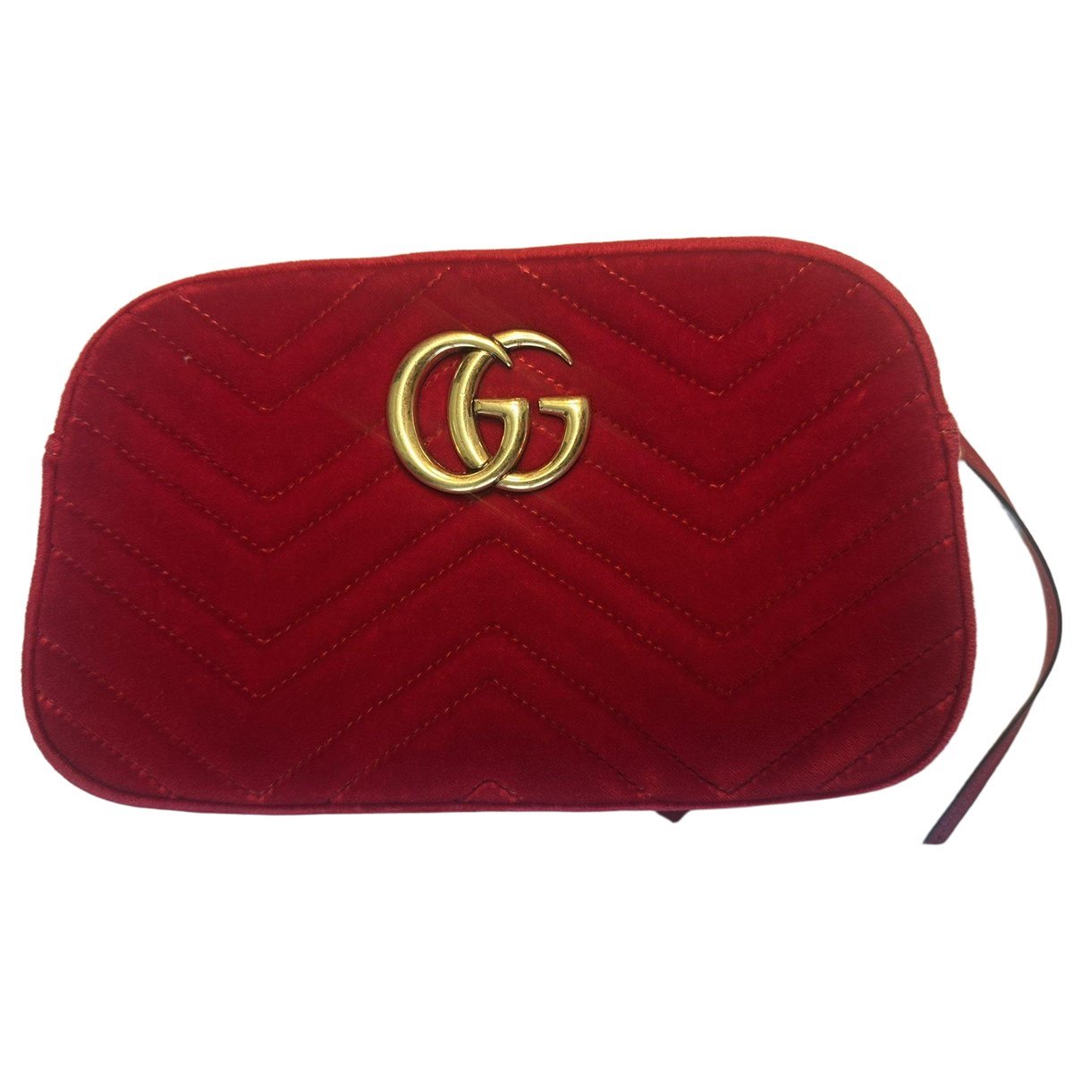 Gucci GG Marmont velvet crossbody bag