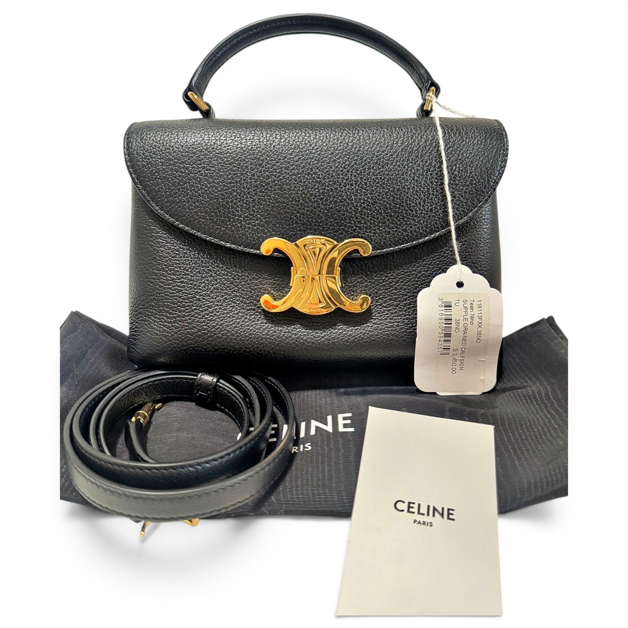 Nino leather handbag