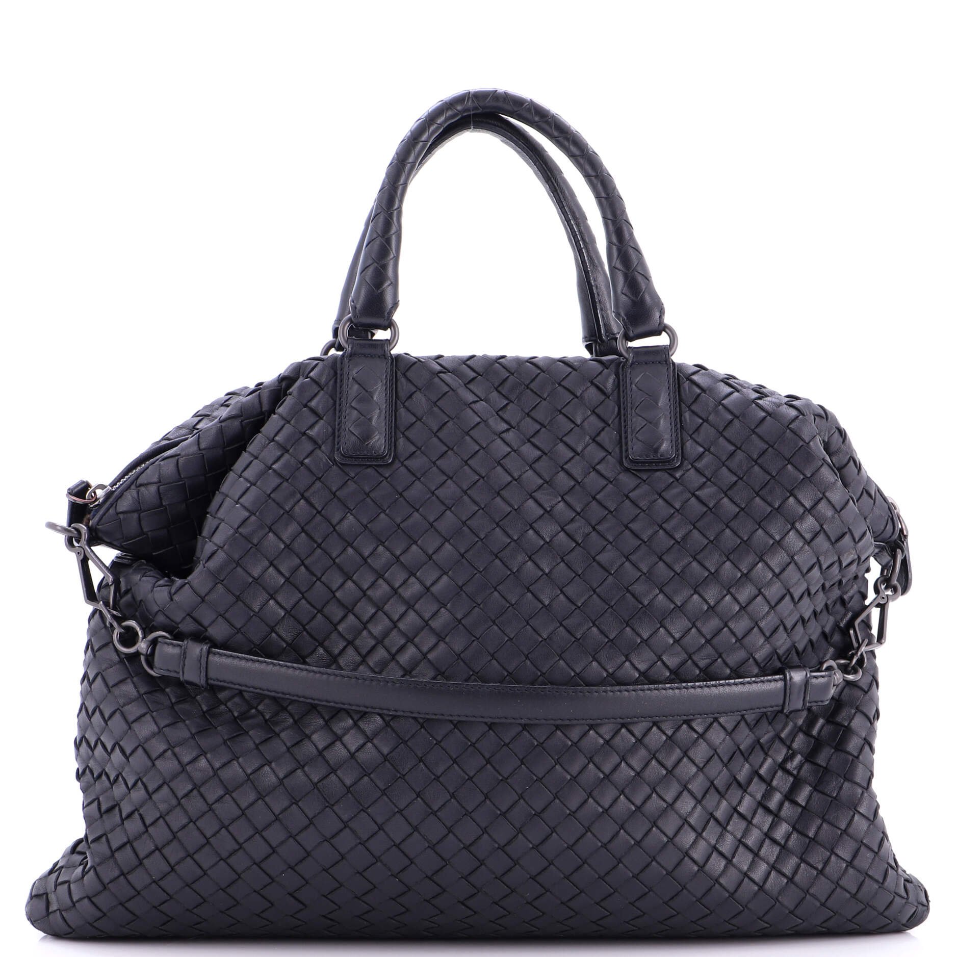 Bottega Veneta Convertible Satchel Intrecciato Nappa Medium